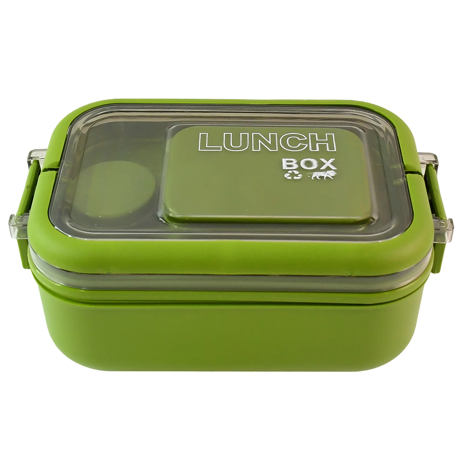Magic Lunch Box – Leakproof Compartments with Spoon-Fork Set - Image 5