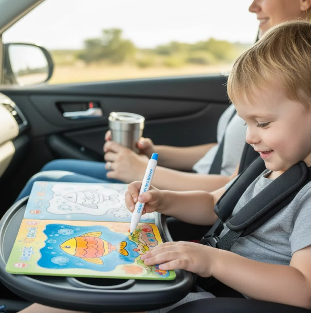 Magic Water Coloring Book – Reusable Mess-Free Fun for Kids | Inventive Play - Image 10