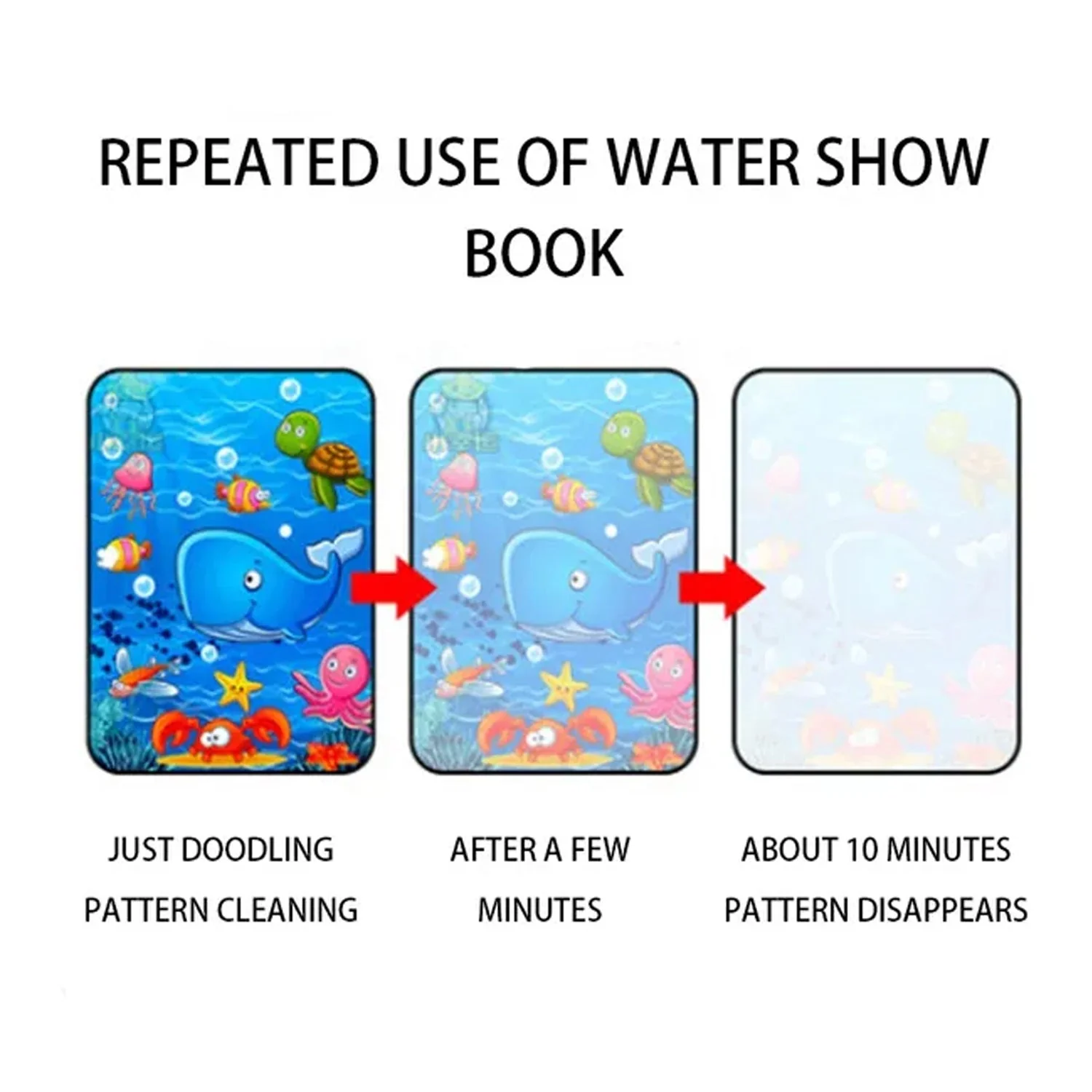 Magic Water Coloring Book – Reusable Mess-Free Fun for Kids | Inventive Play - Image 6