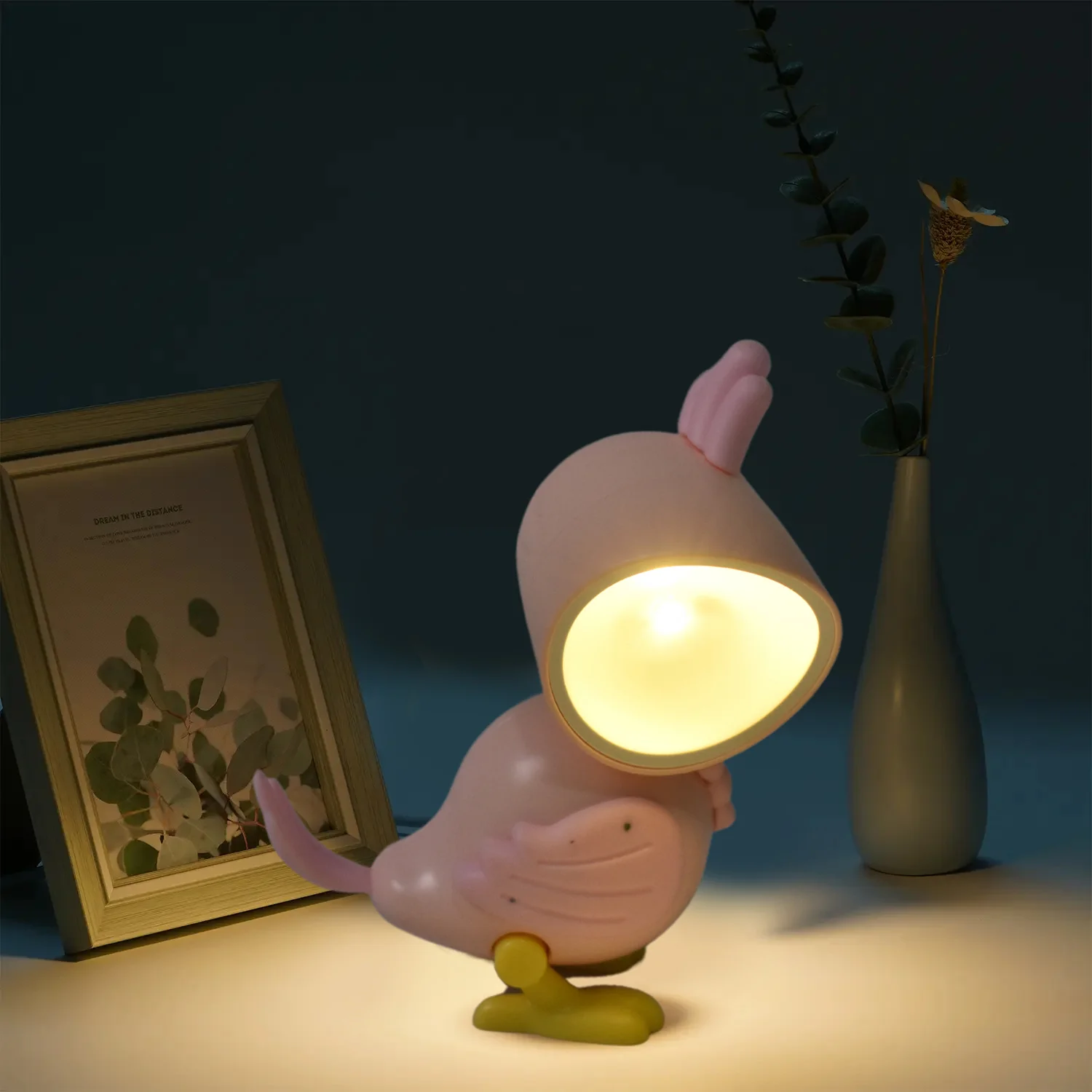 Magnetic Parrot Night Lamp – Portable LED Desk Light | Indo Glow - Image 4