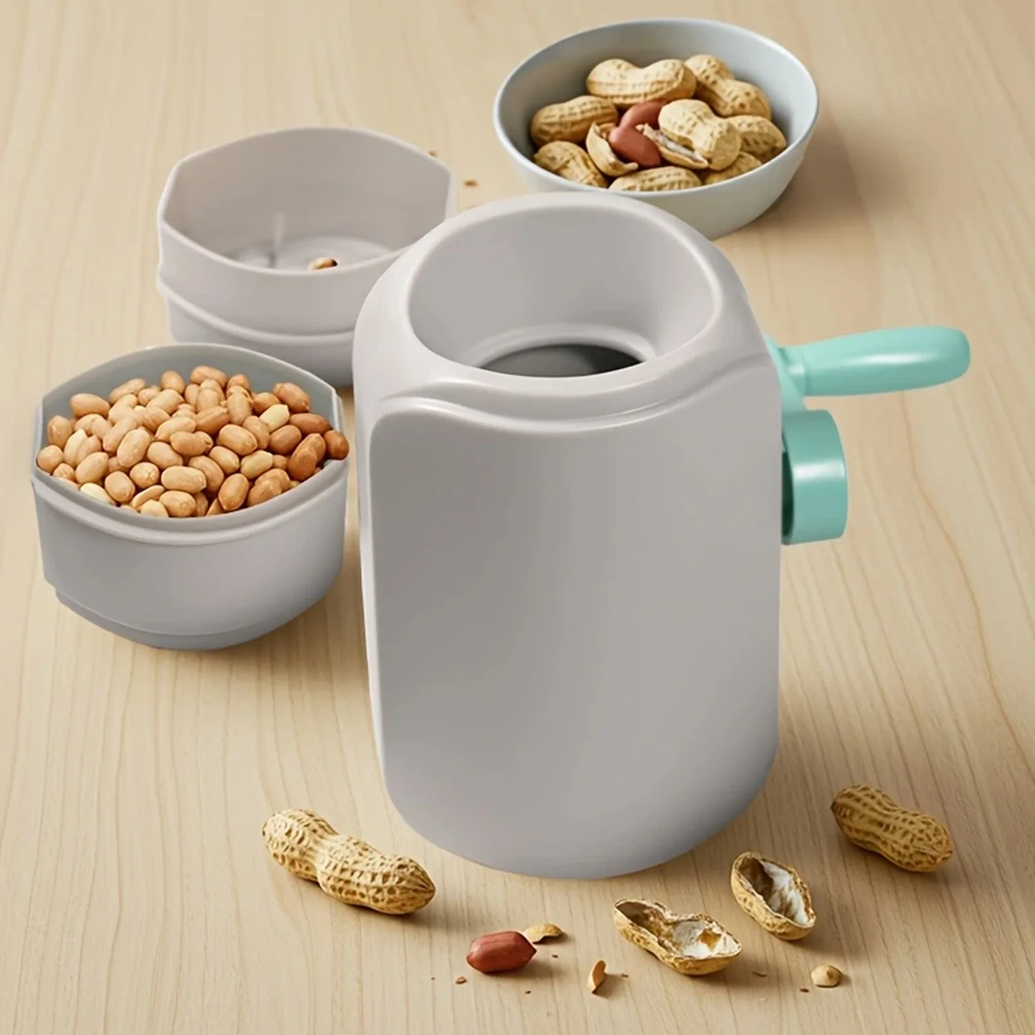 Peanut Sheller Machine – Manual Hand-Crank Nut Cracker - Image 3