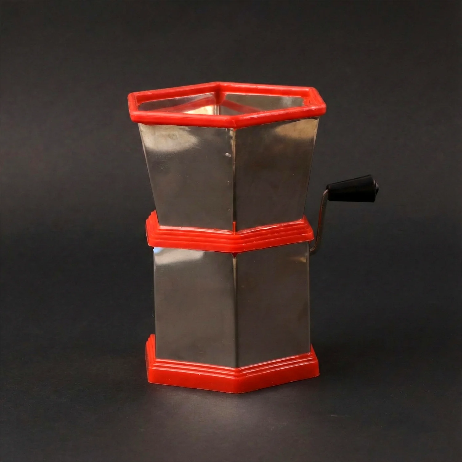 Chilli Cutter – Manual Hexa-Style Hand-Crank Vegetable Chopper - Image 8