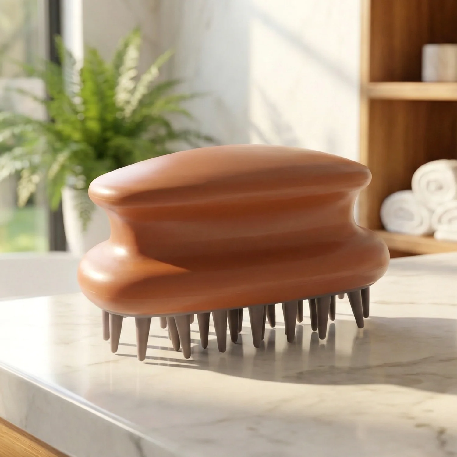 Scalp Massage Brush – Soft Flexible Bristles for Gentle Hair Care - Image 7