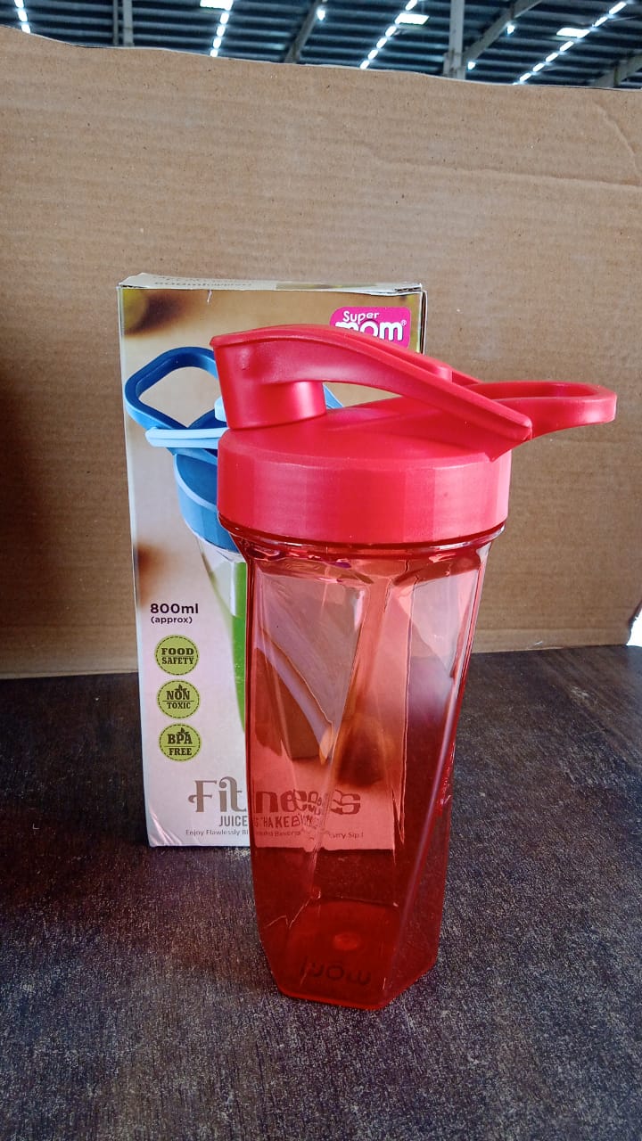 Fitness Shaker Bottle – Manual Stirring with Hand Crank, 800 ML - Image 8