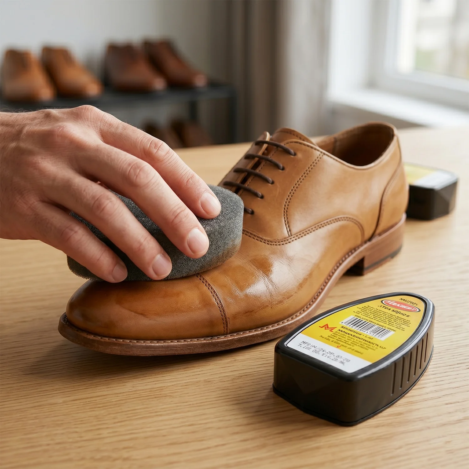 Neutral Shoe Shiner – Instant Shine for Leather Footwear - Image 3