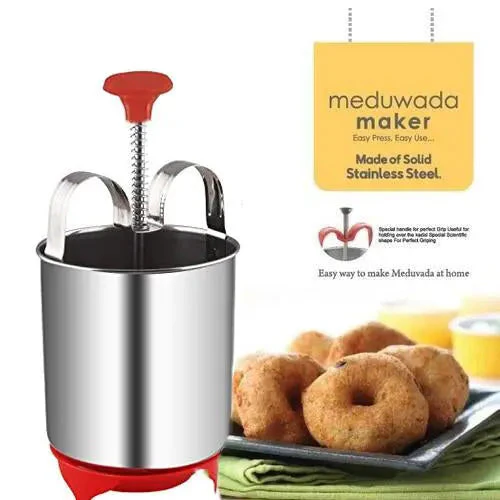 Medu Wada Maker – Stainless Steel Donut Dispenser | CookAura - Image 6