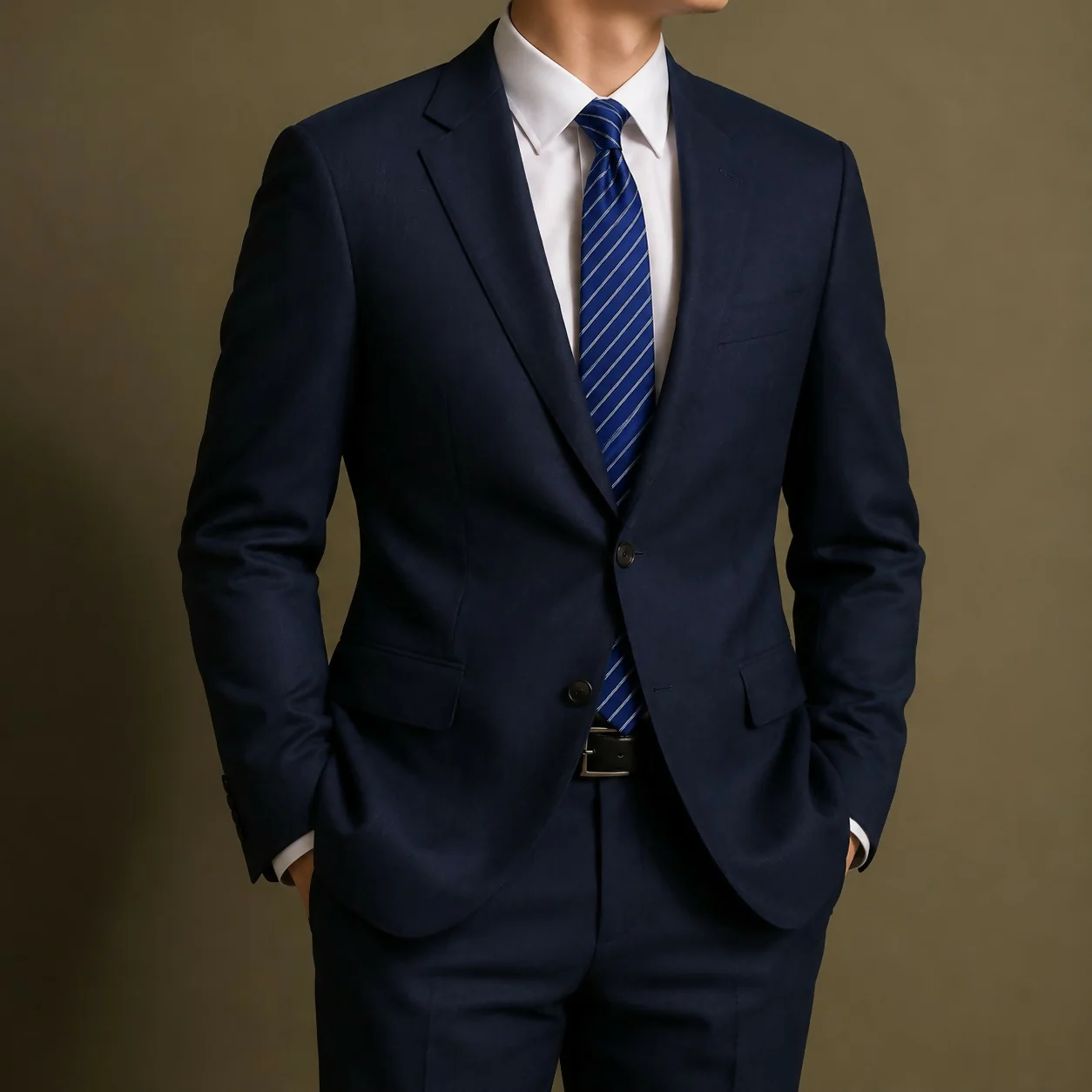 Men's Formal Neck Tie Set – Elegant Patterns with Tie Clip for Men - Image 2