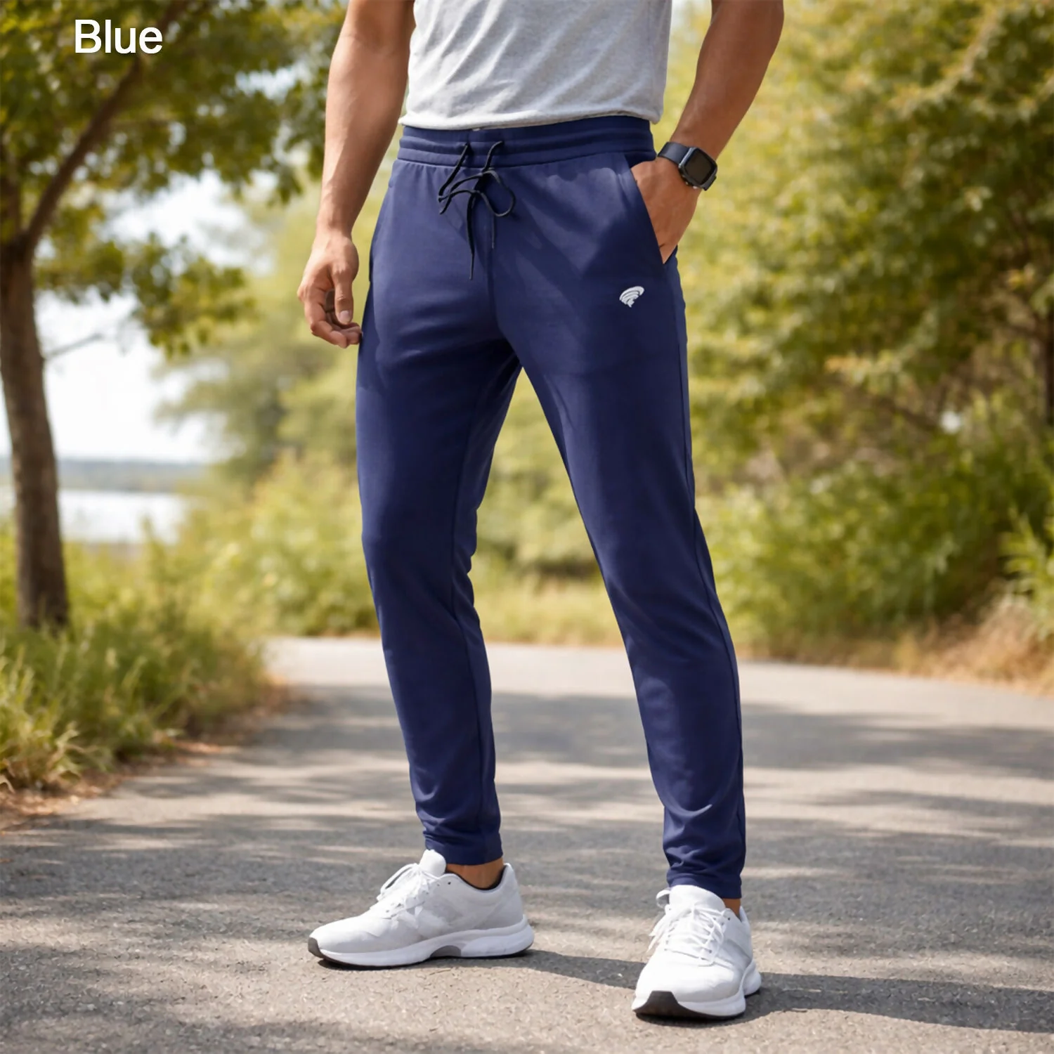 Men's Stylish Track Pants – Comfortable & Adjustable Fit for All - Image 3