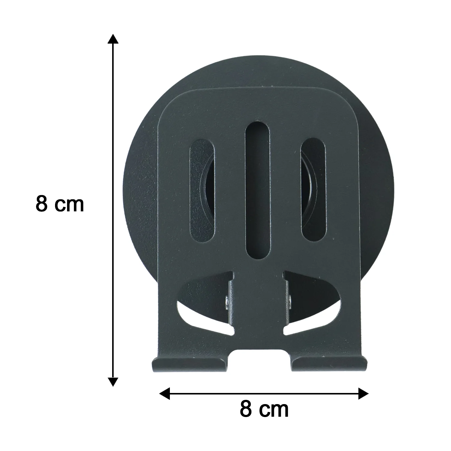 Metal Foldable Mobile Stand 360 Degree Rotating Adjustable Holder (1 Pc) - Image 6