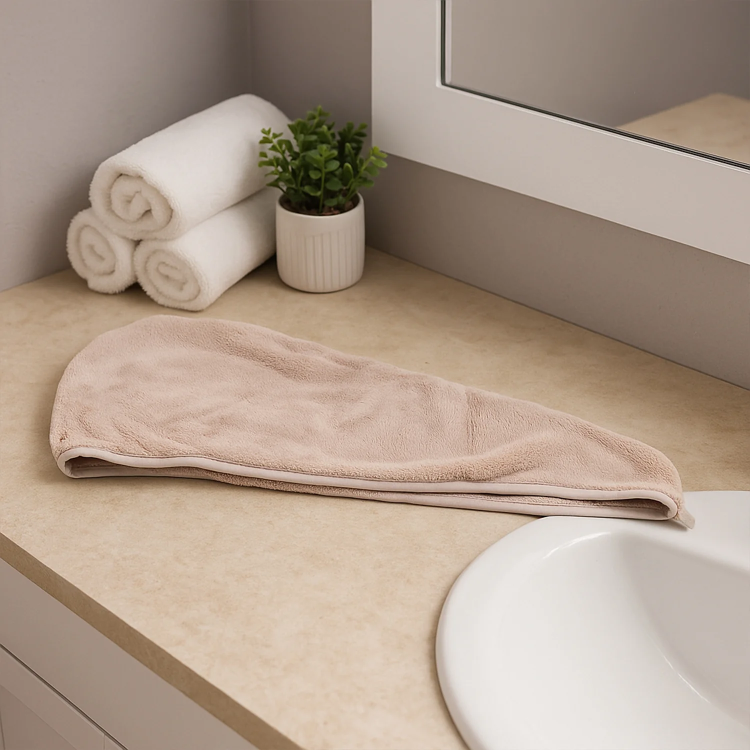 Microfiber Hair Drying Towel Wrap – Super-Absorbent & Quick-Dry - Image 3