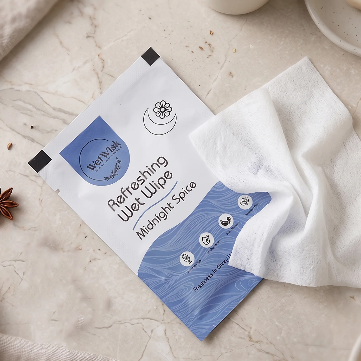 Wet Wipes – Gentle Cleansing for Face, Body & Hands (1 Pc) - Image 7