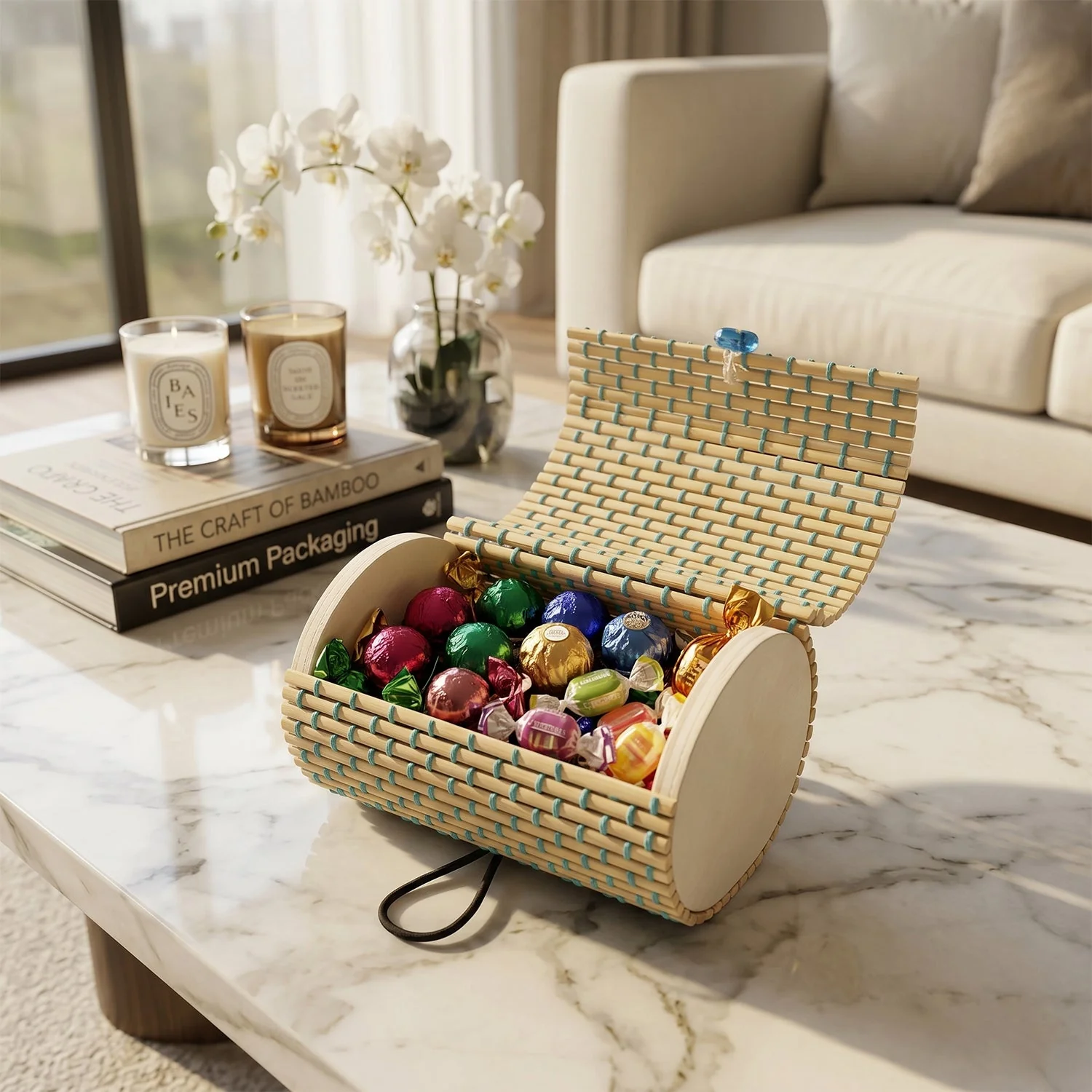 Bamboo Gift Box – Elegant Eco-friendly Favor Container - Image 8