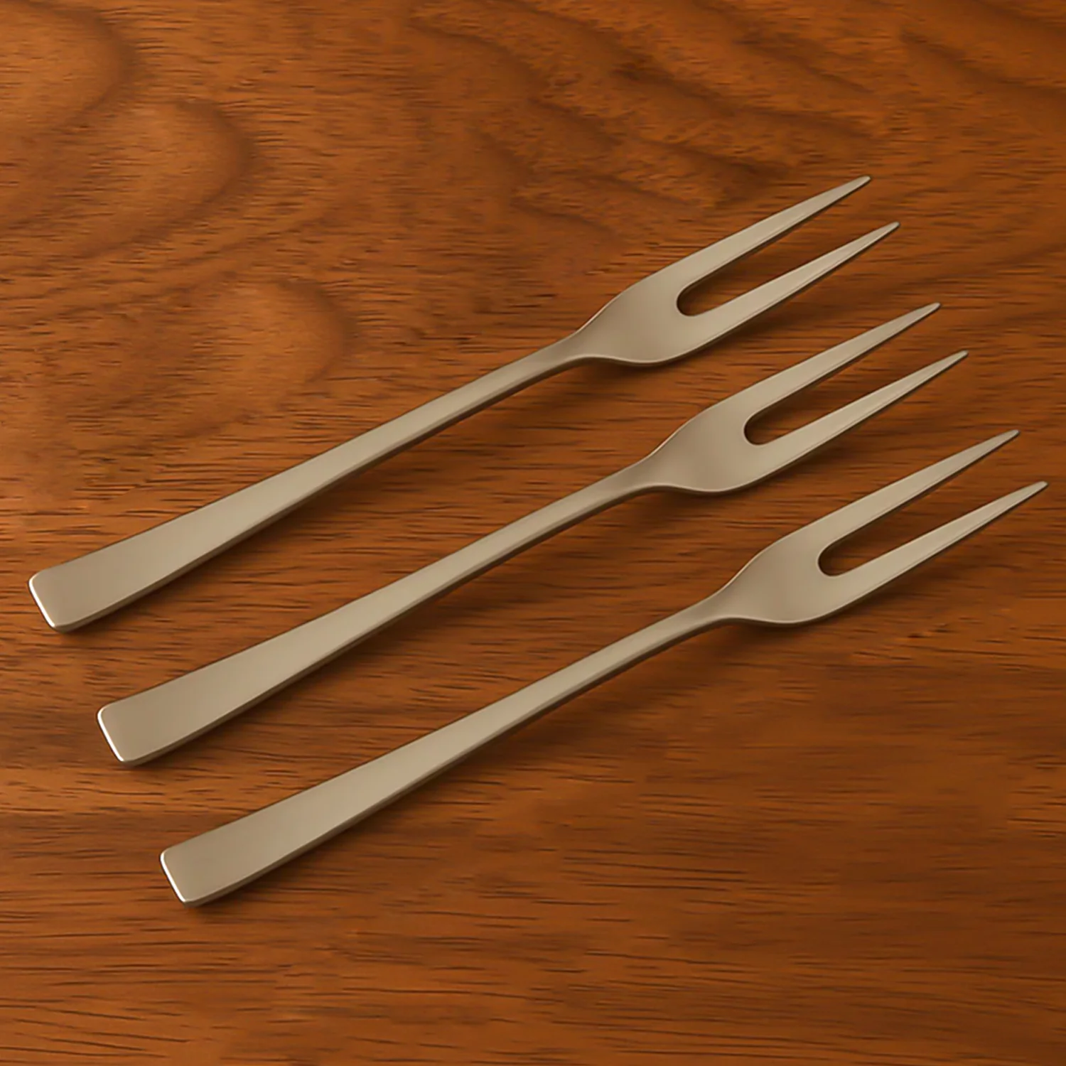 Mini Dessert Fruit Fork Set – Rust-Resistant Reusable Cutlery - Image 4