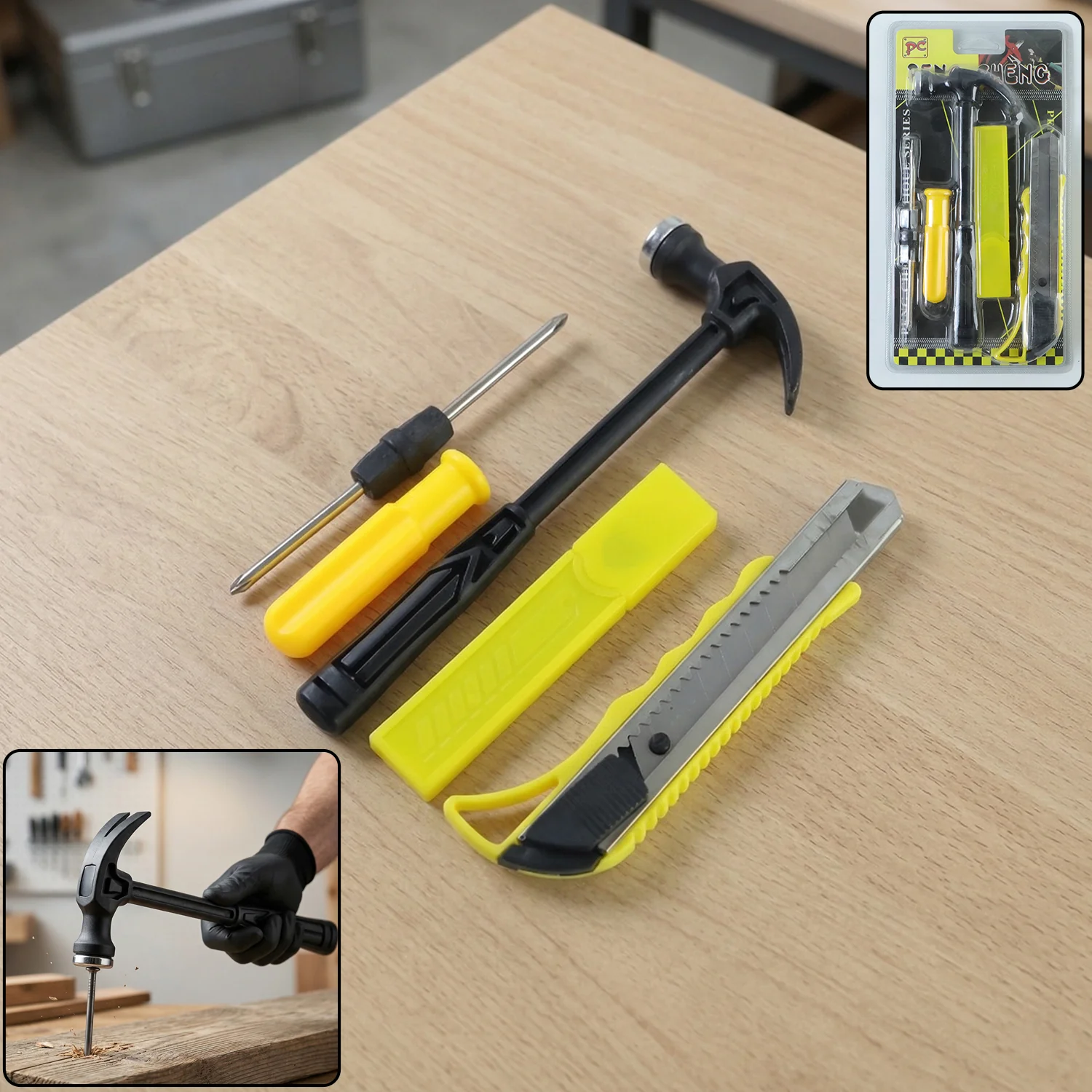 Mini Hardware Tool Kit – Compact & Essential Home Repair Set