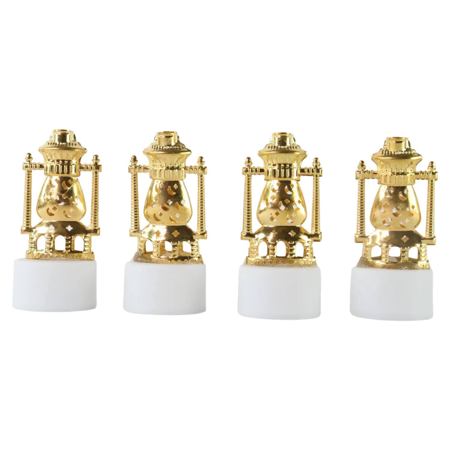 Flameless LED Tealights – Vintage Lantern Style (Set of 4) - Image 5