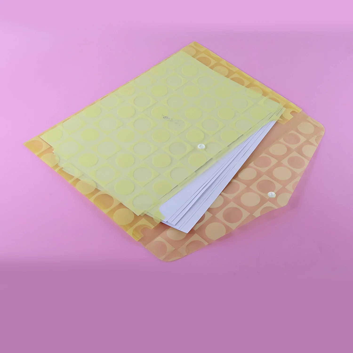 Mix Design A4 Plastic Document Folder – Stylish & Durable - Image 3