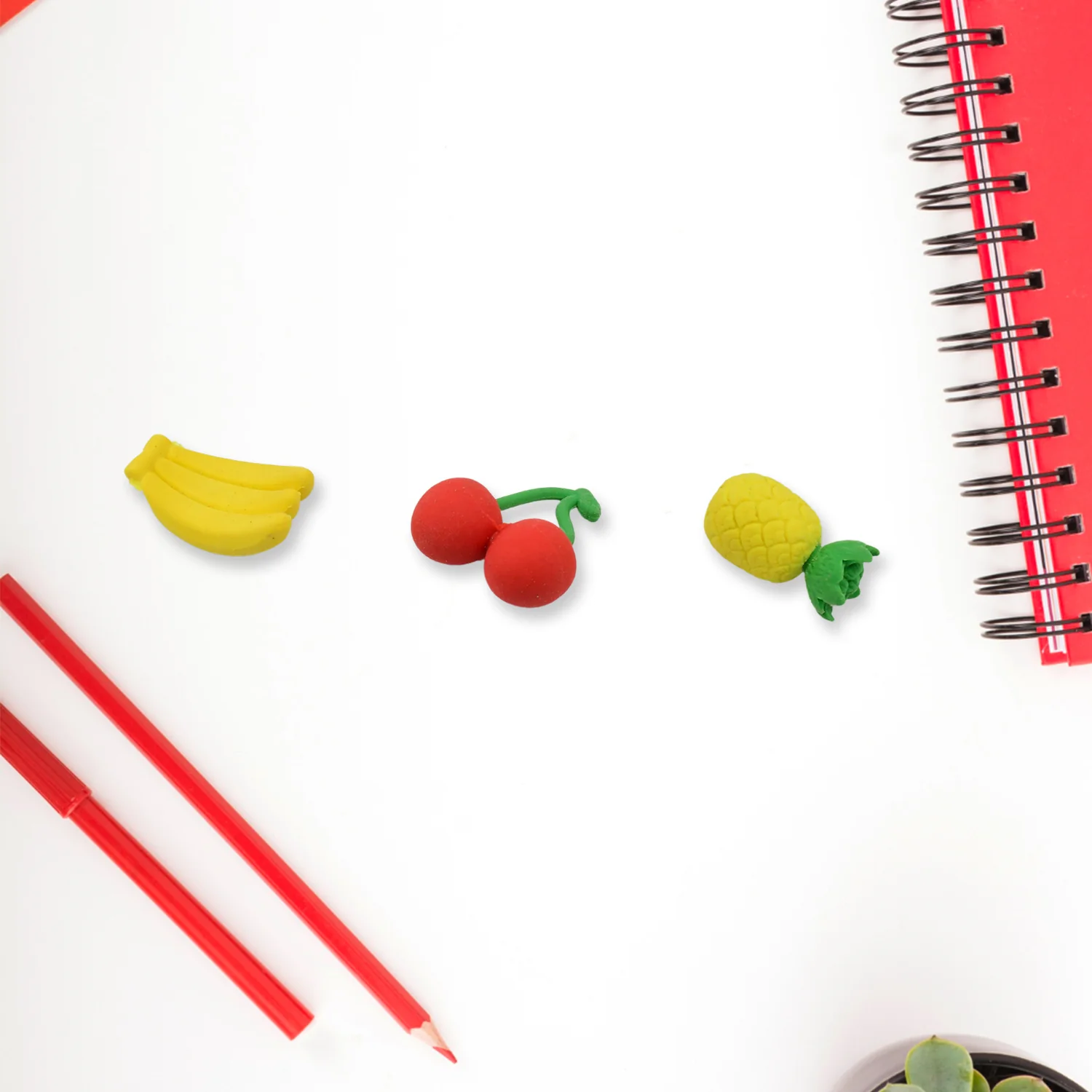 Colorful Erasers – Fun and Vibrant Stationery for Kids - Image 4