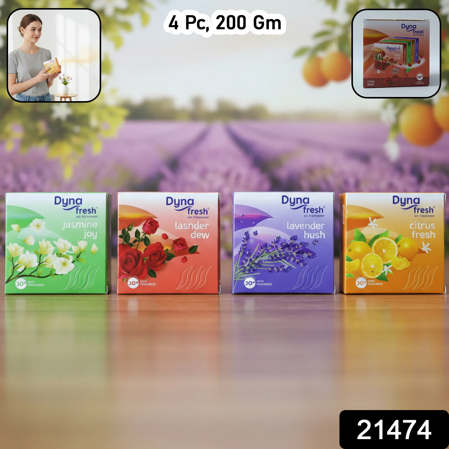 Air Freshener – Long Lasting Fragrance Blocks for Indoor Spaces - Image 2