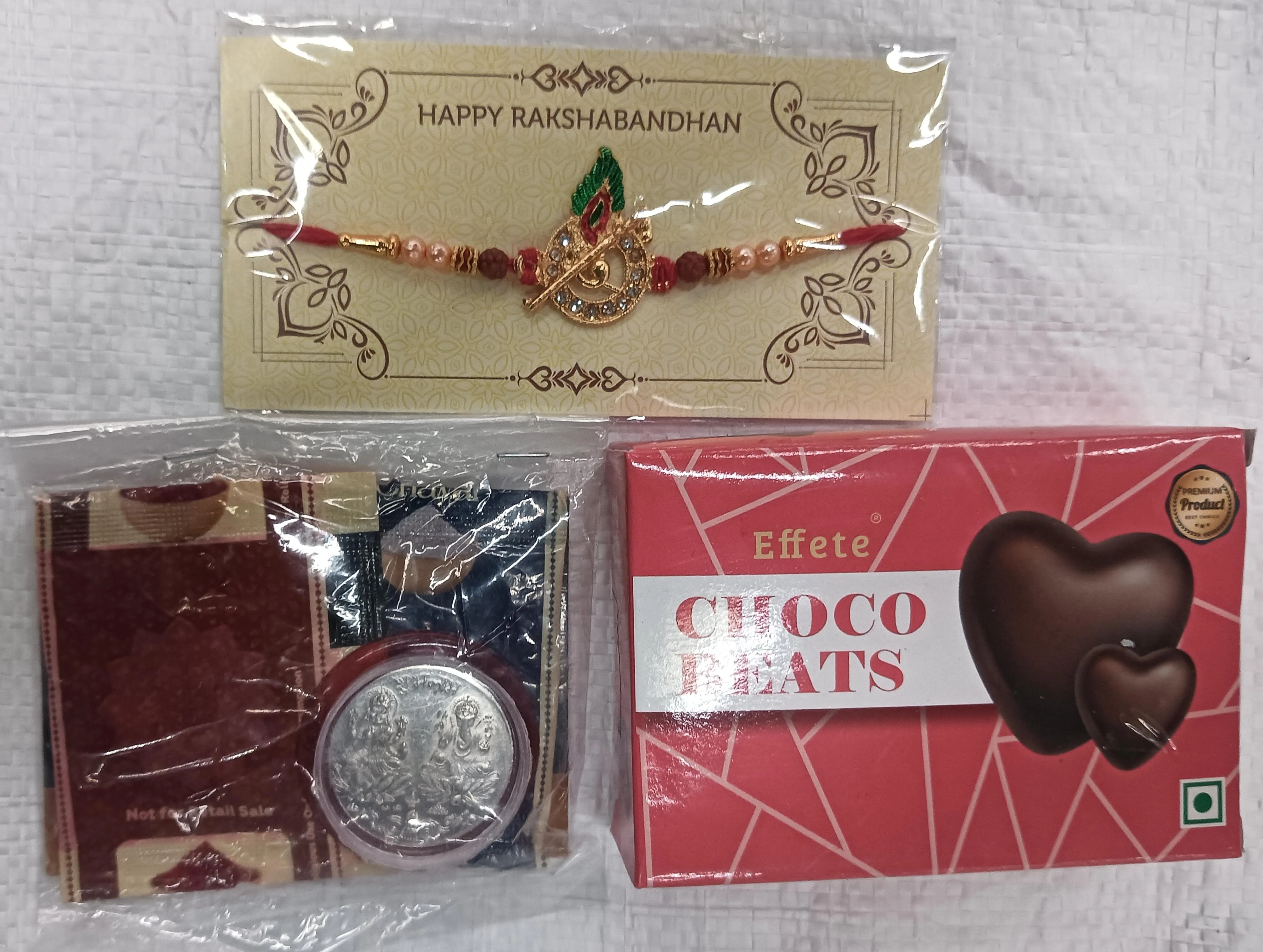 Krishna Rakhi Combo – Festive Gift Set with Choco Beats & Card – Raksha Bandhan Gift - Image 4