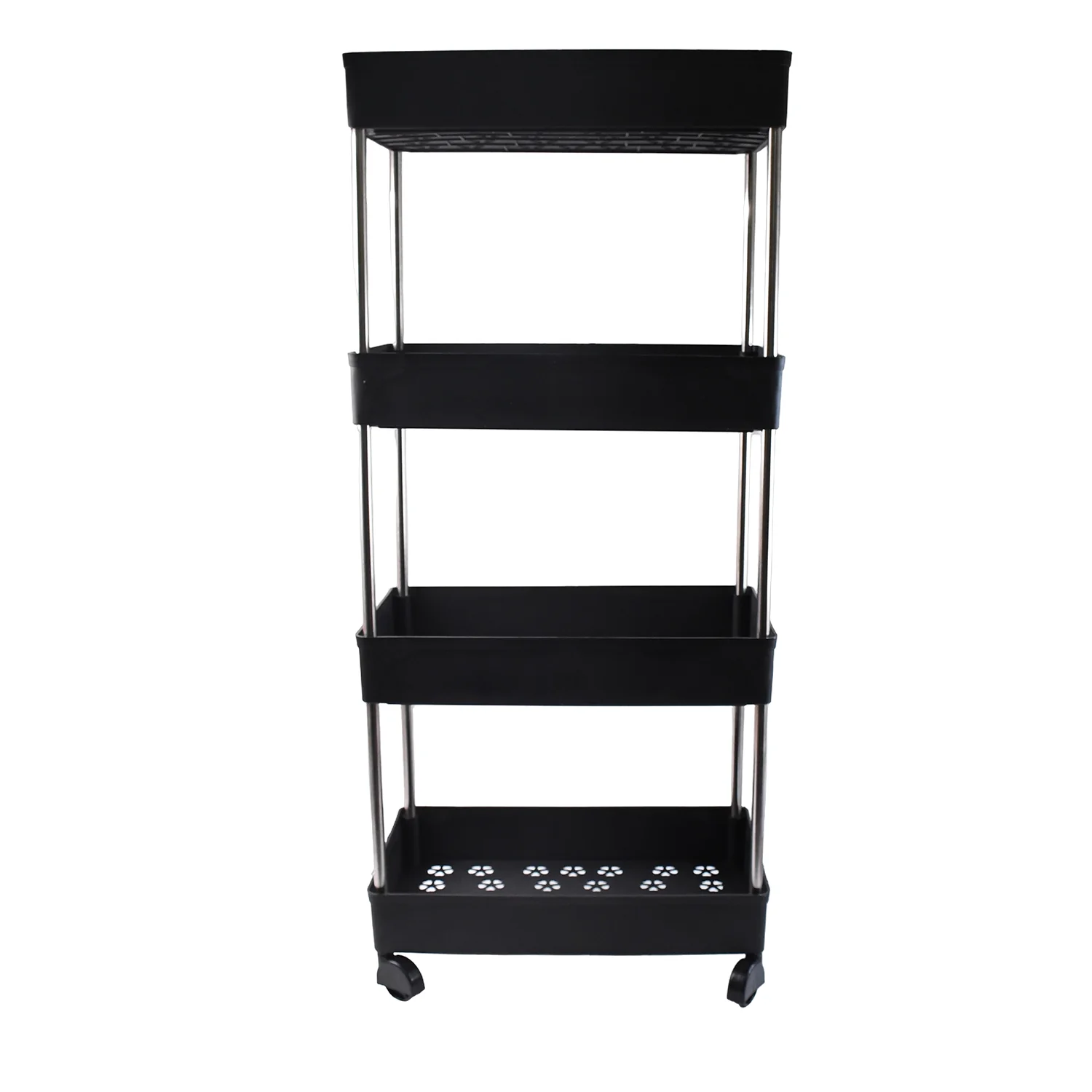Movable Storage Rack Trolley – 4-Layer Heavy Duty Organizer - Image 5