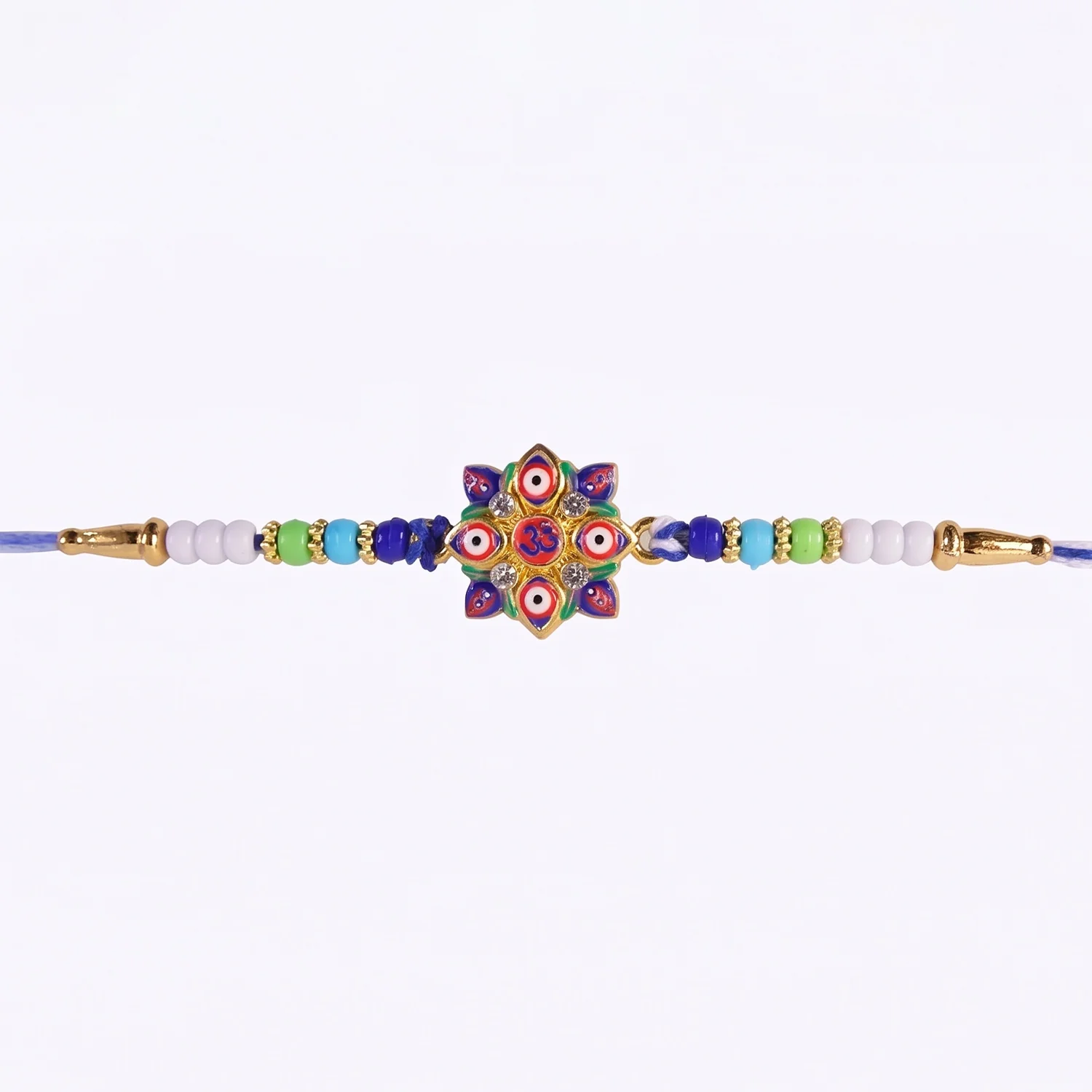 Evil Eye OM Star Rakhi – Symbols of Protection & Tradition - Image 5