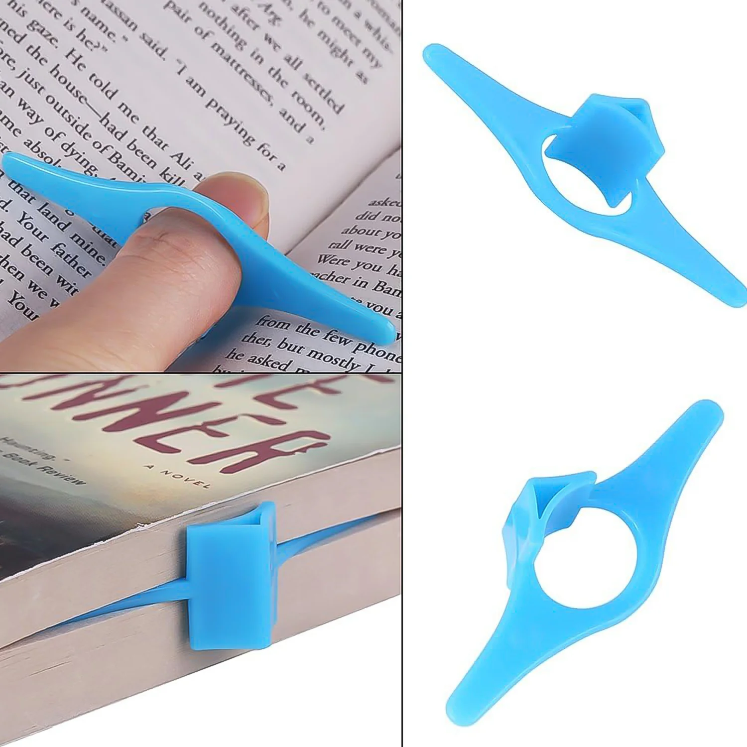 Thumb Book Support – Comfortable Reading Aid & Page Holder | worko - Image 3