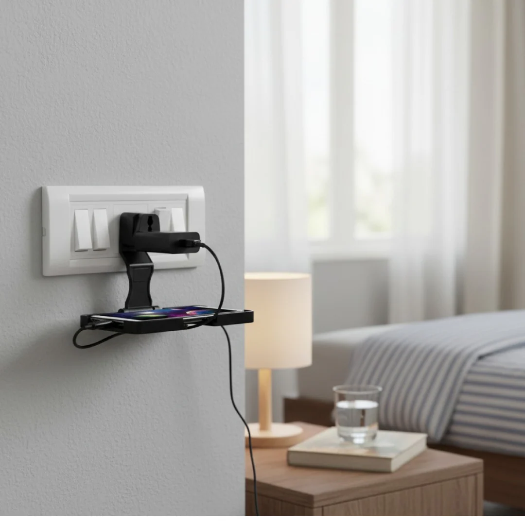 Mobile Charging Wall Holder – Foldable, Secure Stand | PHOBIA - Image 11