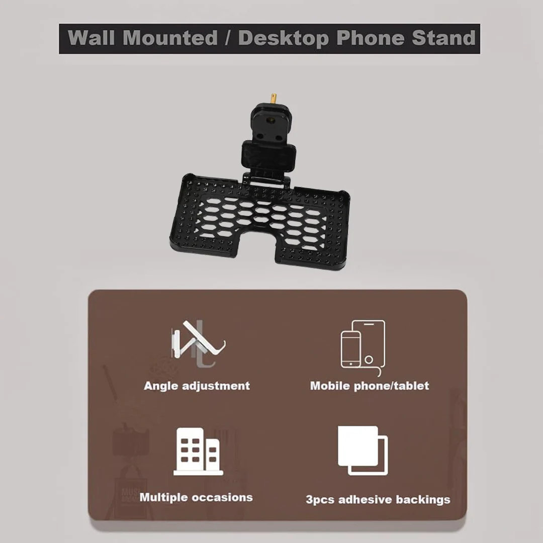 Mobile Charging Wall Holder – Foldable, Secure Stand | PHOBIA - Image 4
