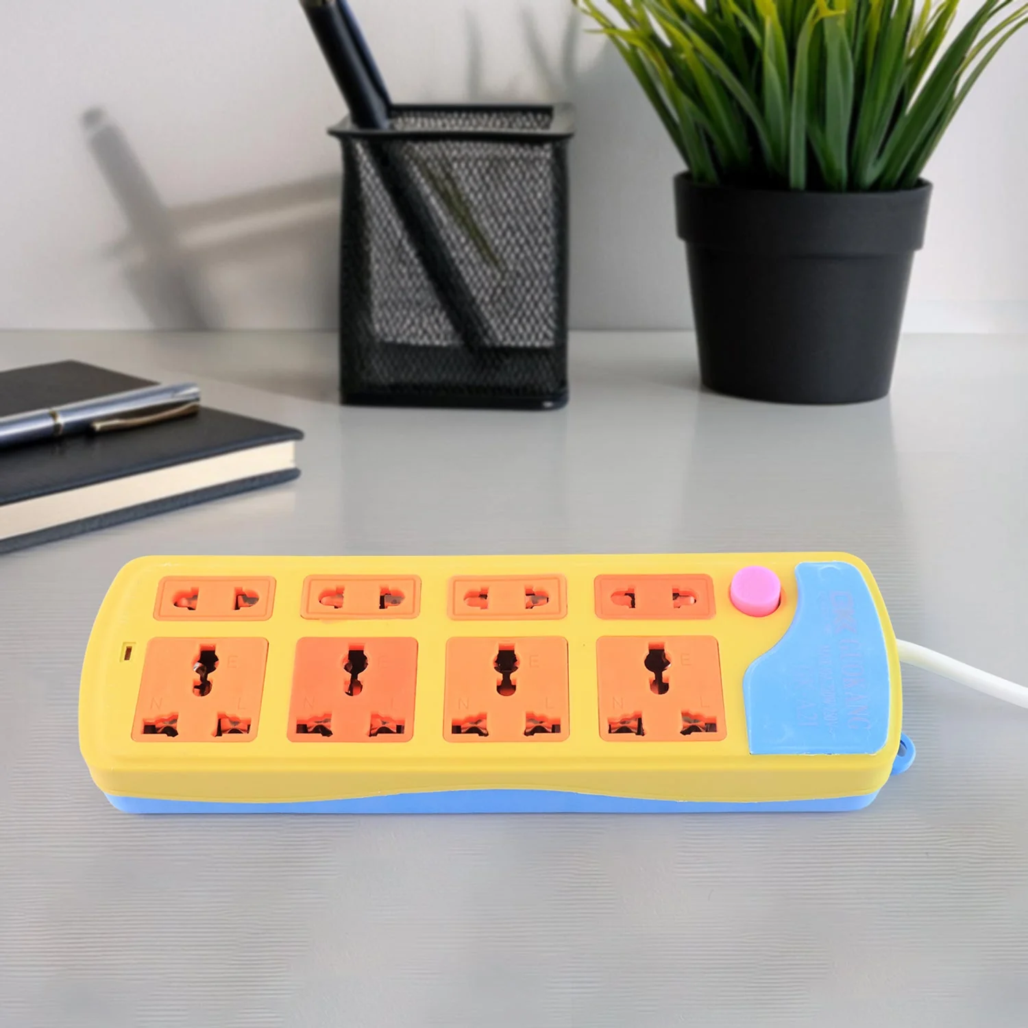Multi Socket Extension Board – 8 Universal Sockets with Master Switch - Image 6
