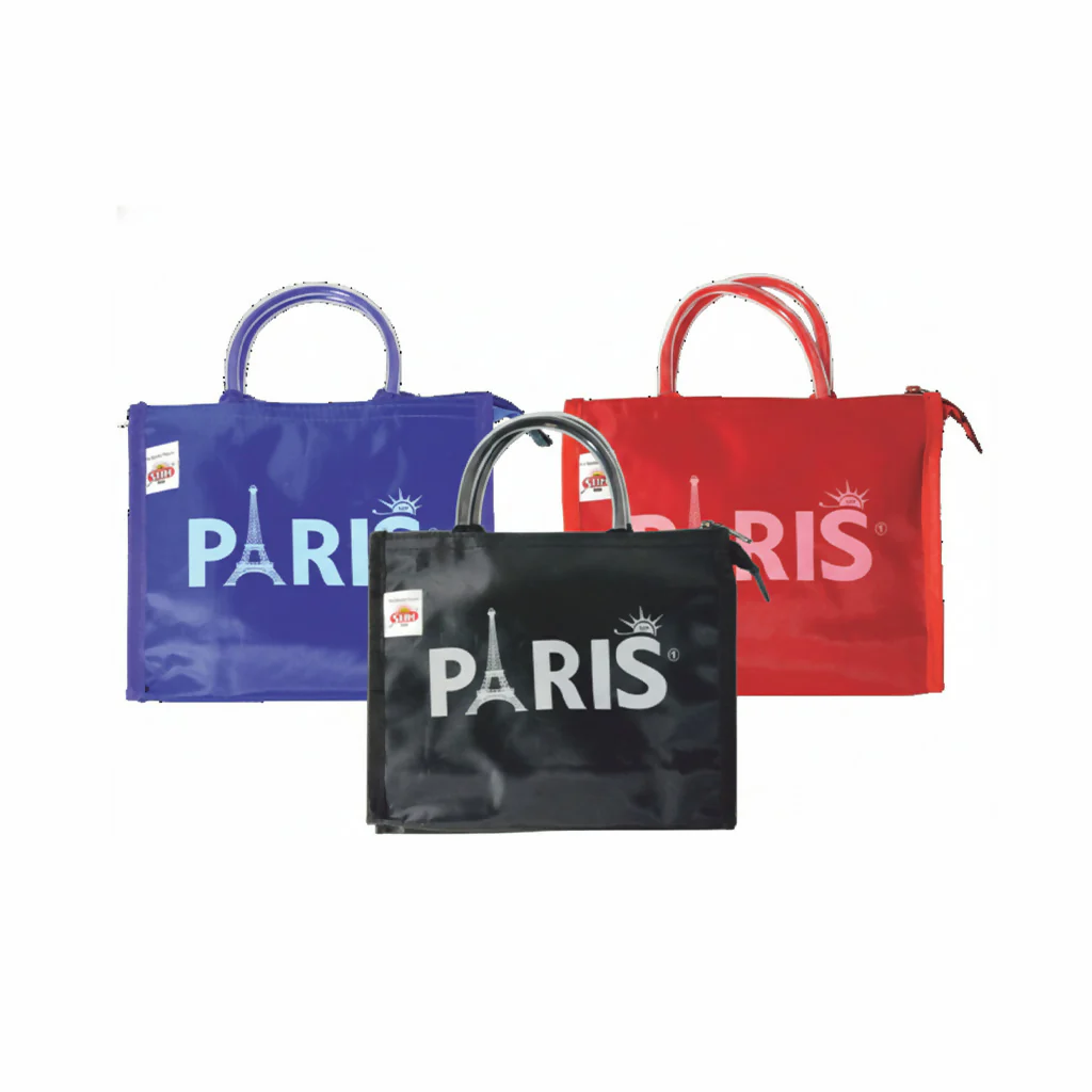 Paris Reusable Shopping Bag – Foldable Eco-Friendly Tote - Image 4