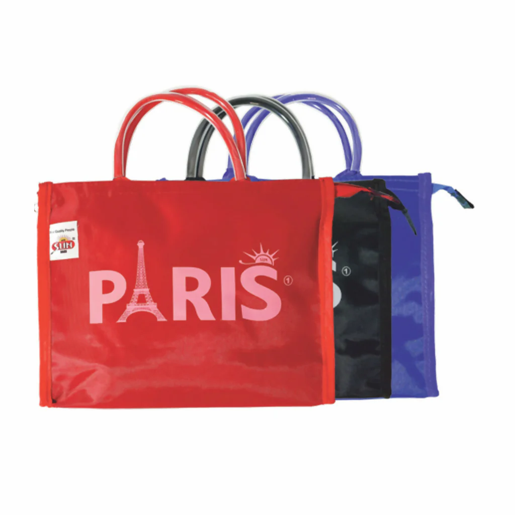 Paris Reusable Shopping Bag – Foldable Eco-Friendly Tote - Image 5