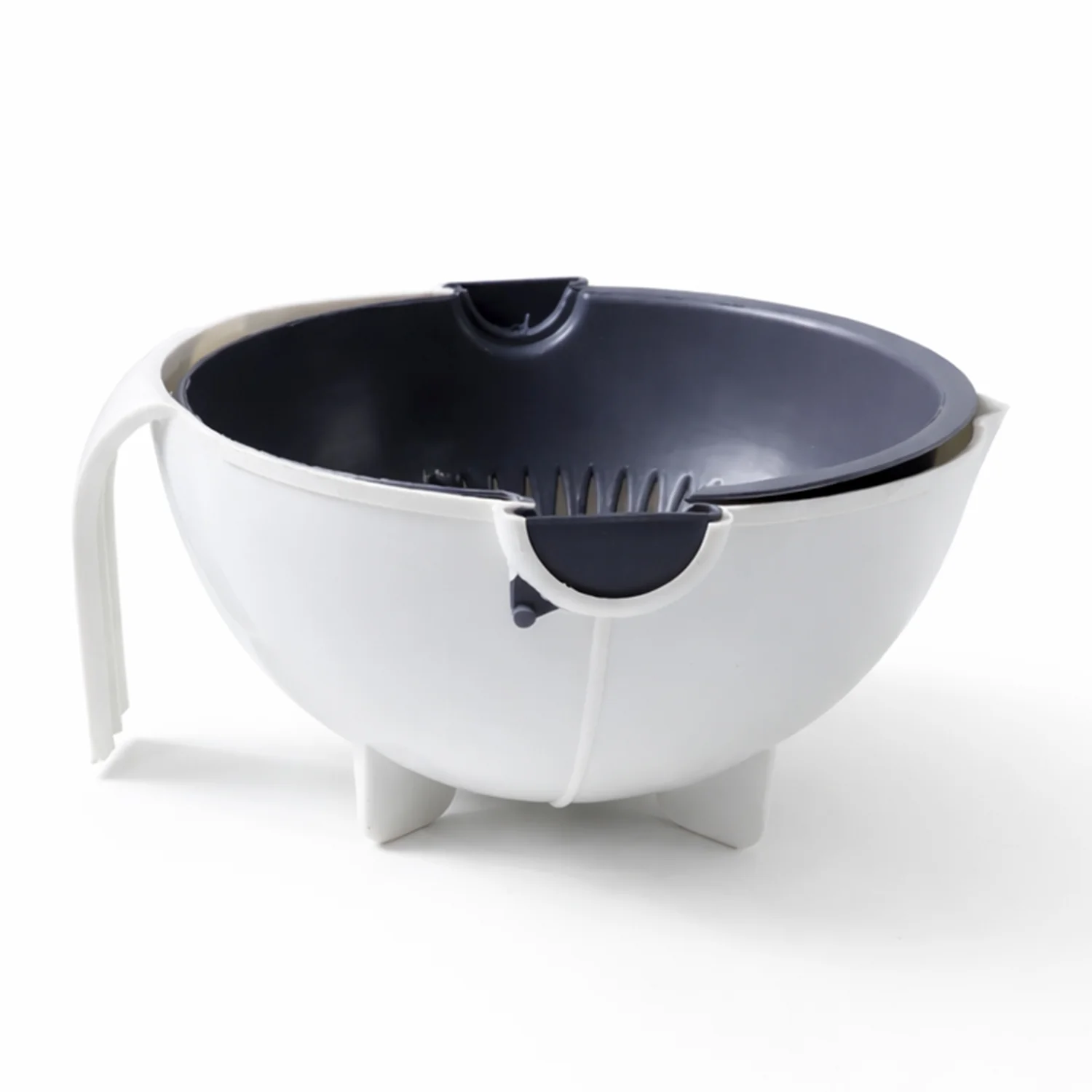 2-in-1 Vegetable Washing Bowl – Effortless Rinsing & Draining - Image 4