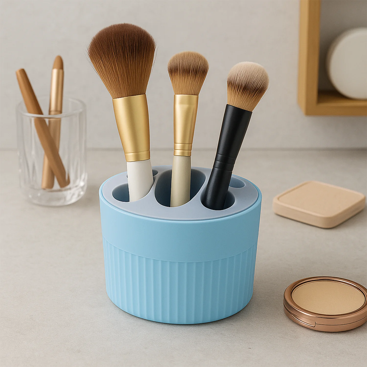 Bathroom Toothbrush Holder Stand – Durable Multipurpose Organizer - Image 3