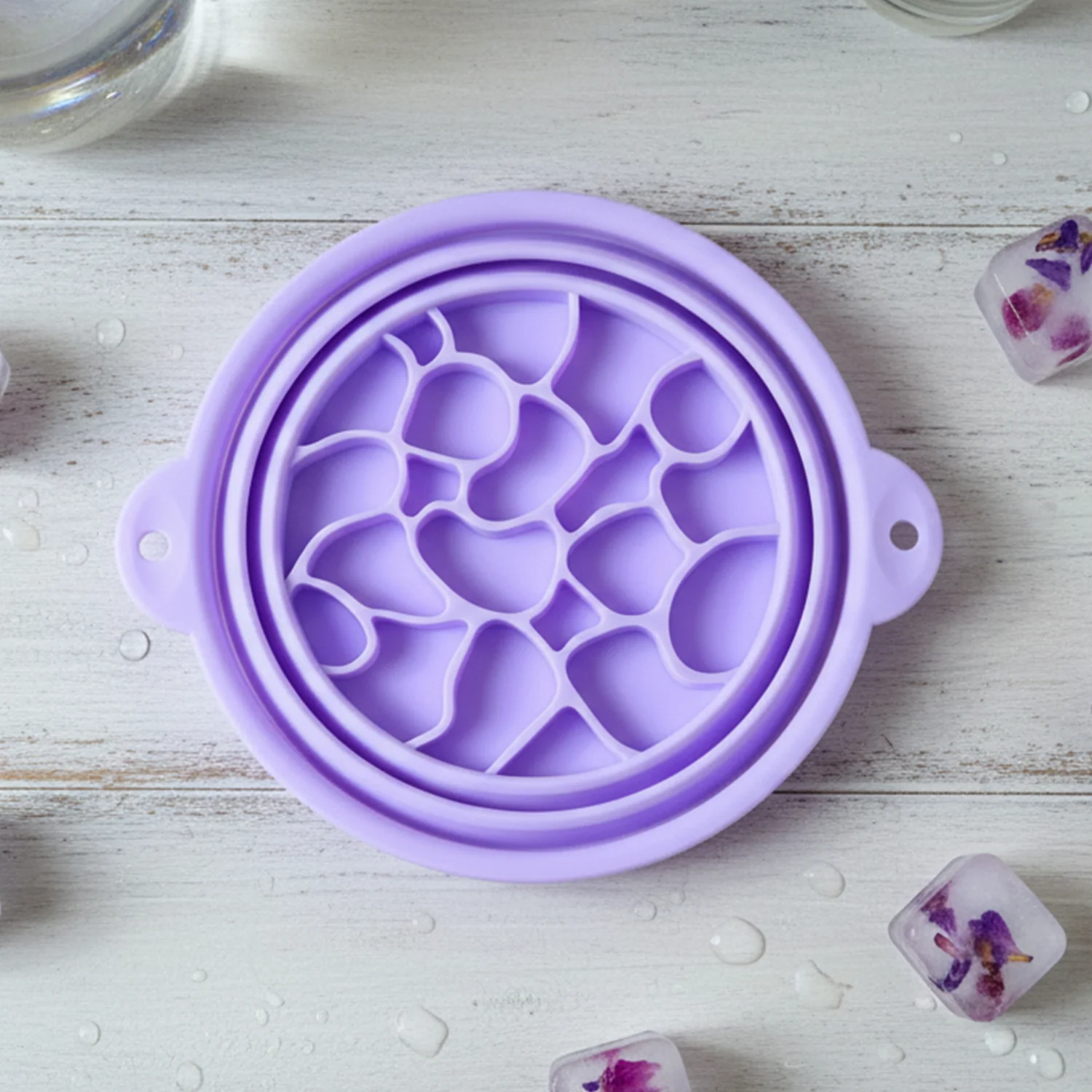 Folding Silicone Facial Ice Bath Bowl – Collapsible & Space-Saving - Image 7