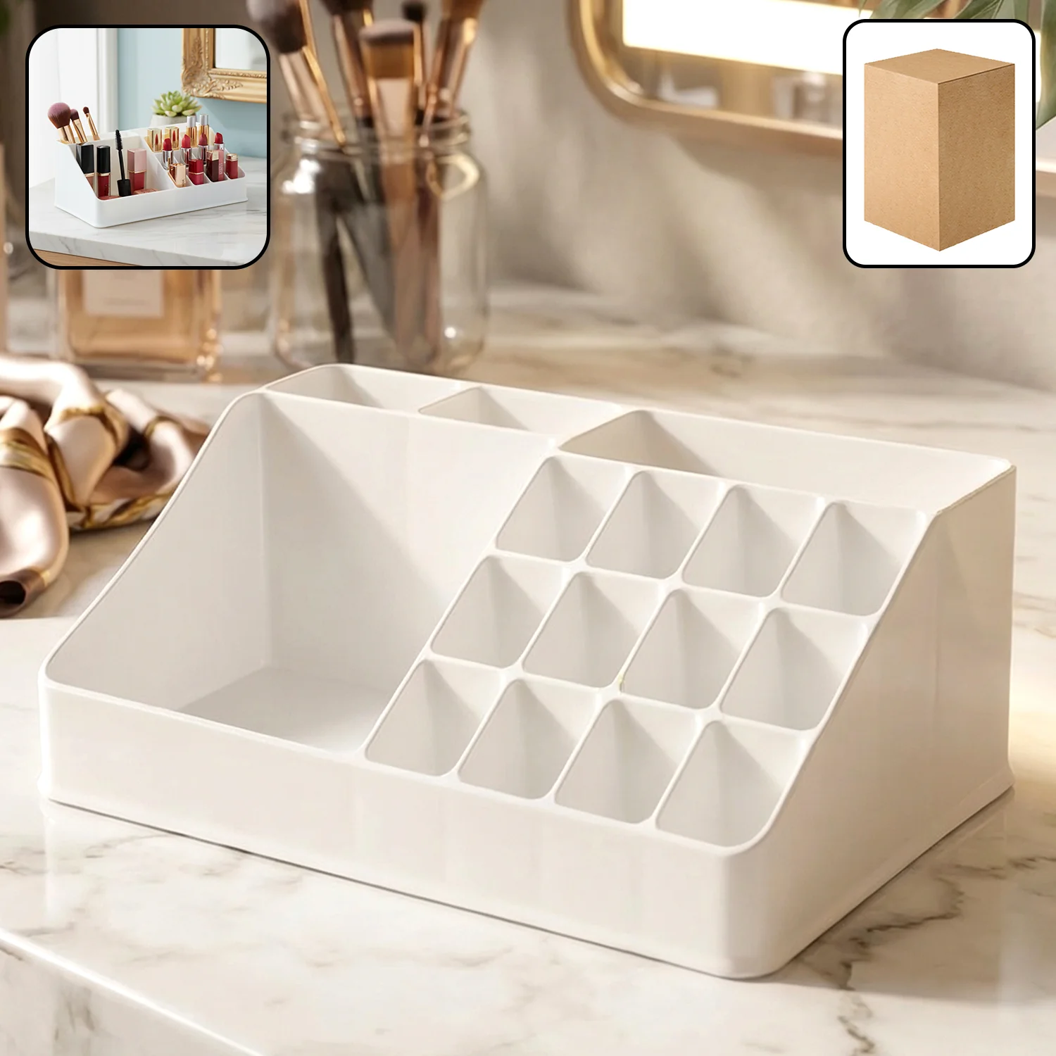 Multipurpose Makeup Organizer – Neat, Spacious & Durable - Image 3