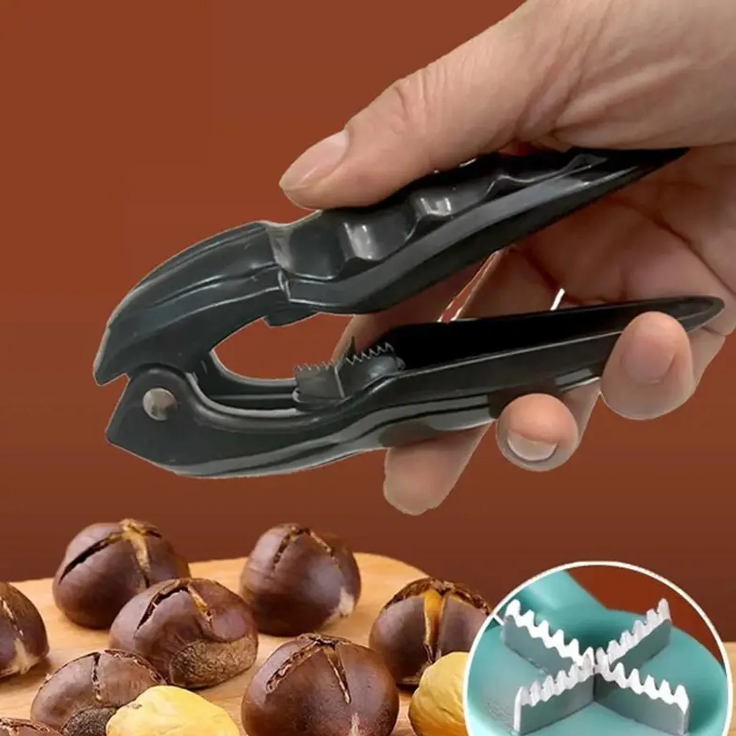 Nut & Seafood Cracker Tool – Heavy Duty Strong Grip - Image 4