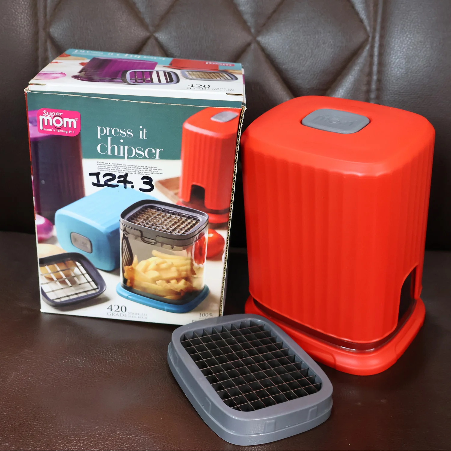 Onion Chopper – Multipurpose Manual Press with Storage Box - Image 10