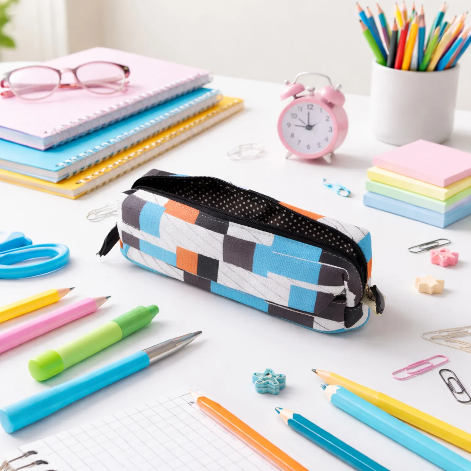 Zipper Pencil Pouch – Durable & Stylish Stationery Organizer - Image 3