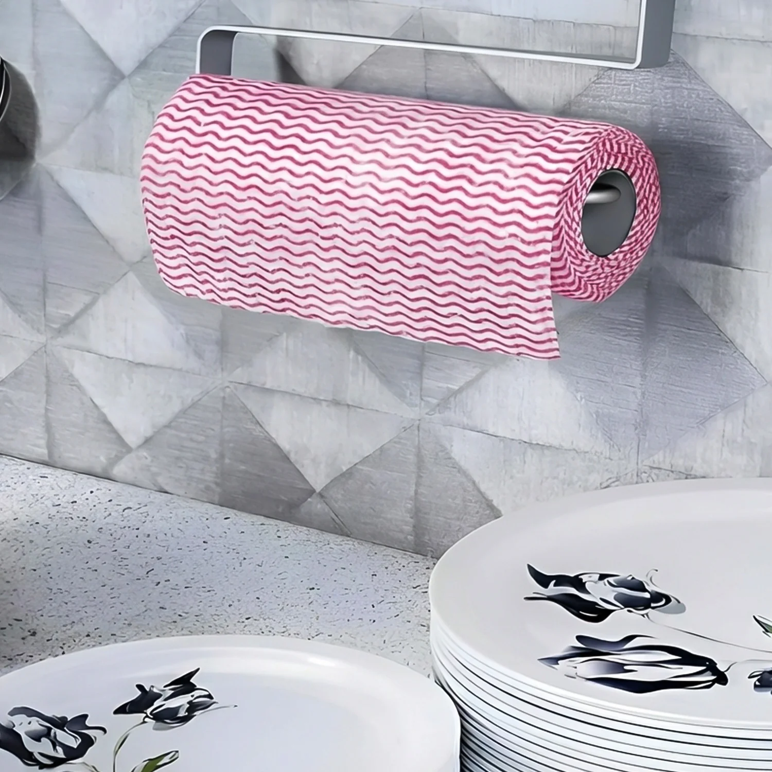Kitchen Cleaning Cloth Roll – Reusable & Highly Absorbent 1 Roll - Image 3