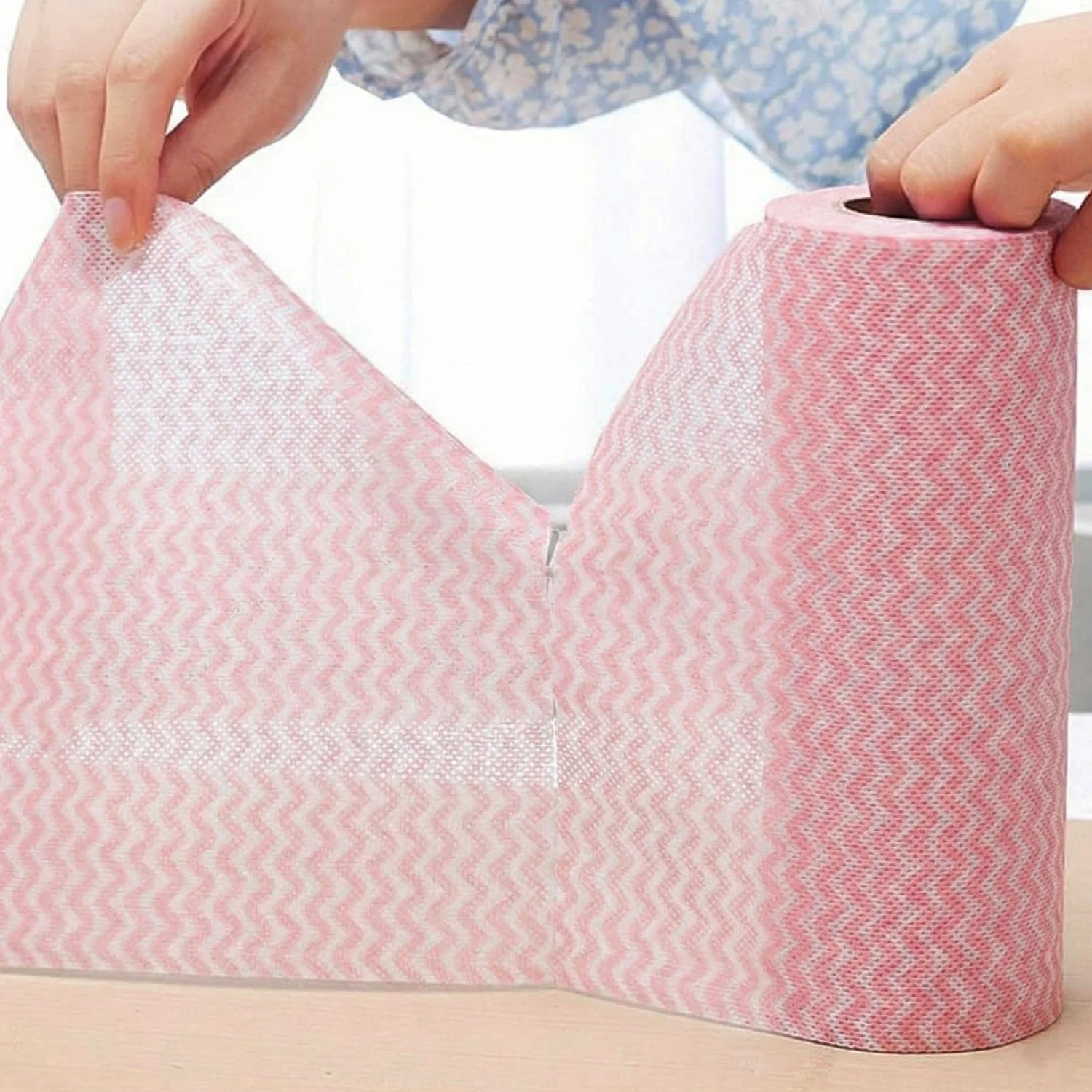Kitchen Cleaning Cloth Roll – Reusable & Highly Absorbent 1 Roll - Image 7