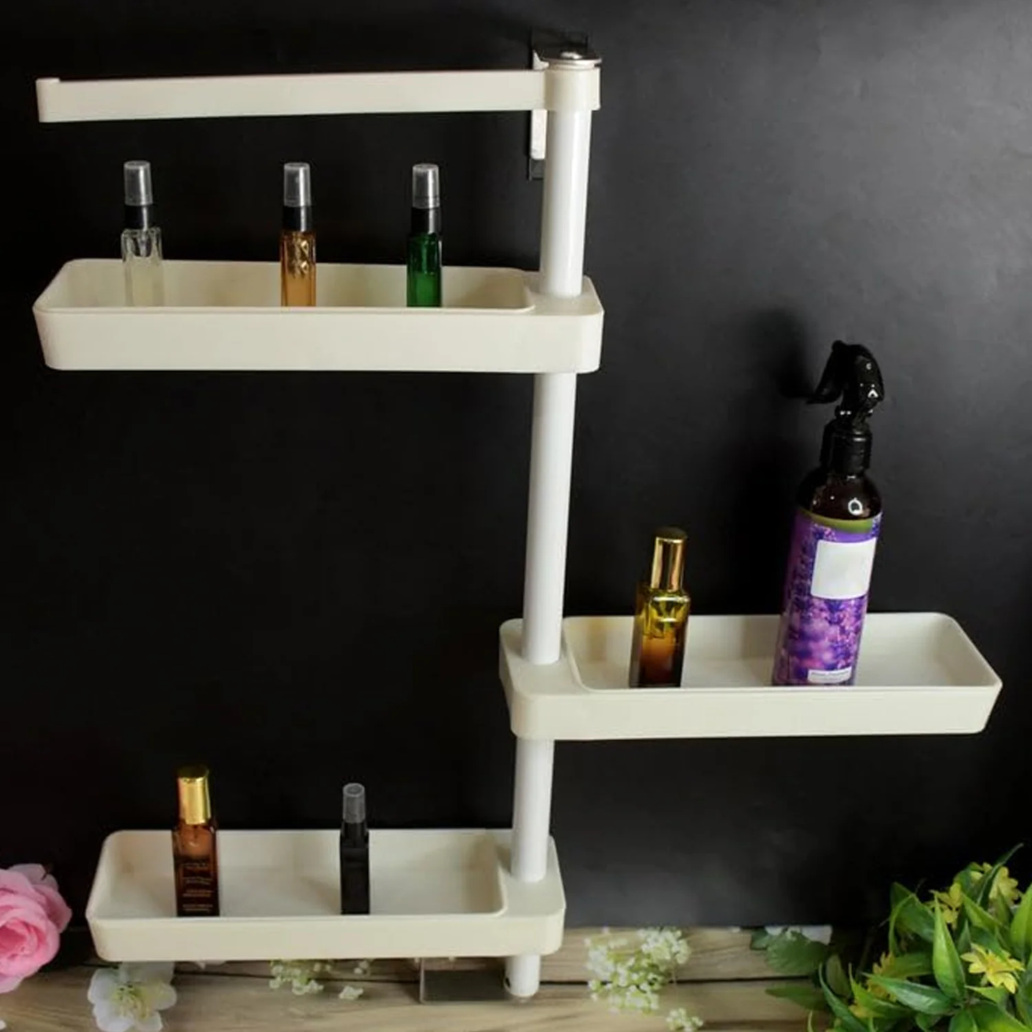 Rotating Storage Rack – 4-Tier Multipurpose Organizer - Image 7