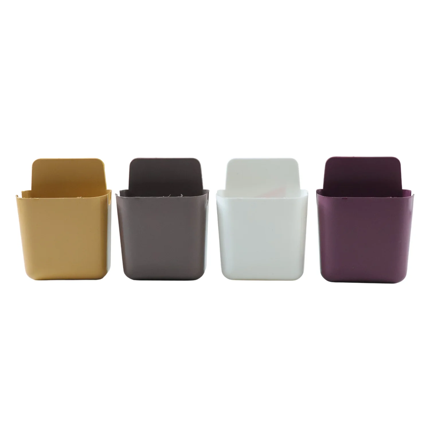 Wall Mounted Mobile Holder – 4 Pack Plastic Organizer | Gambit - Image 5