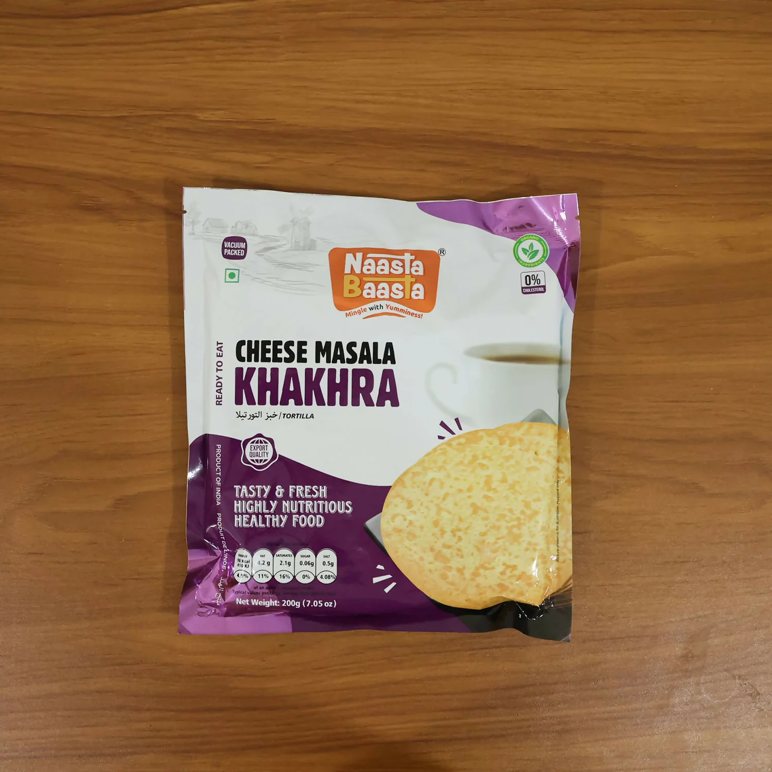 Naasta Baasta Cheese Masala Khakhra – Crispy cheesy snack for anytime - Image 6