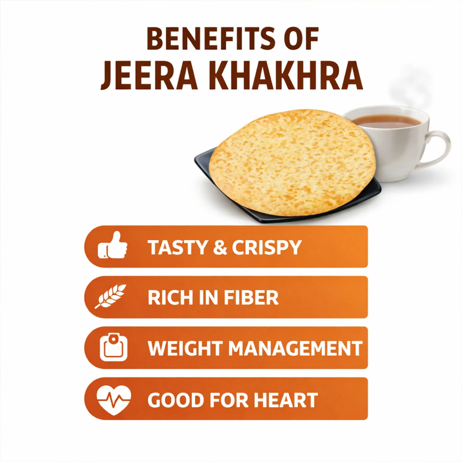 Jeera Khakhra – Whole Wheat Snack with Cumin for Healthy Bites - Image 4