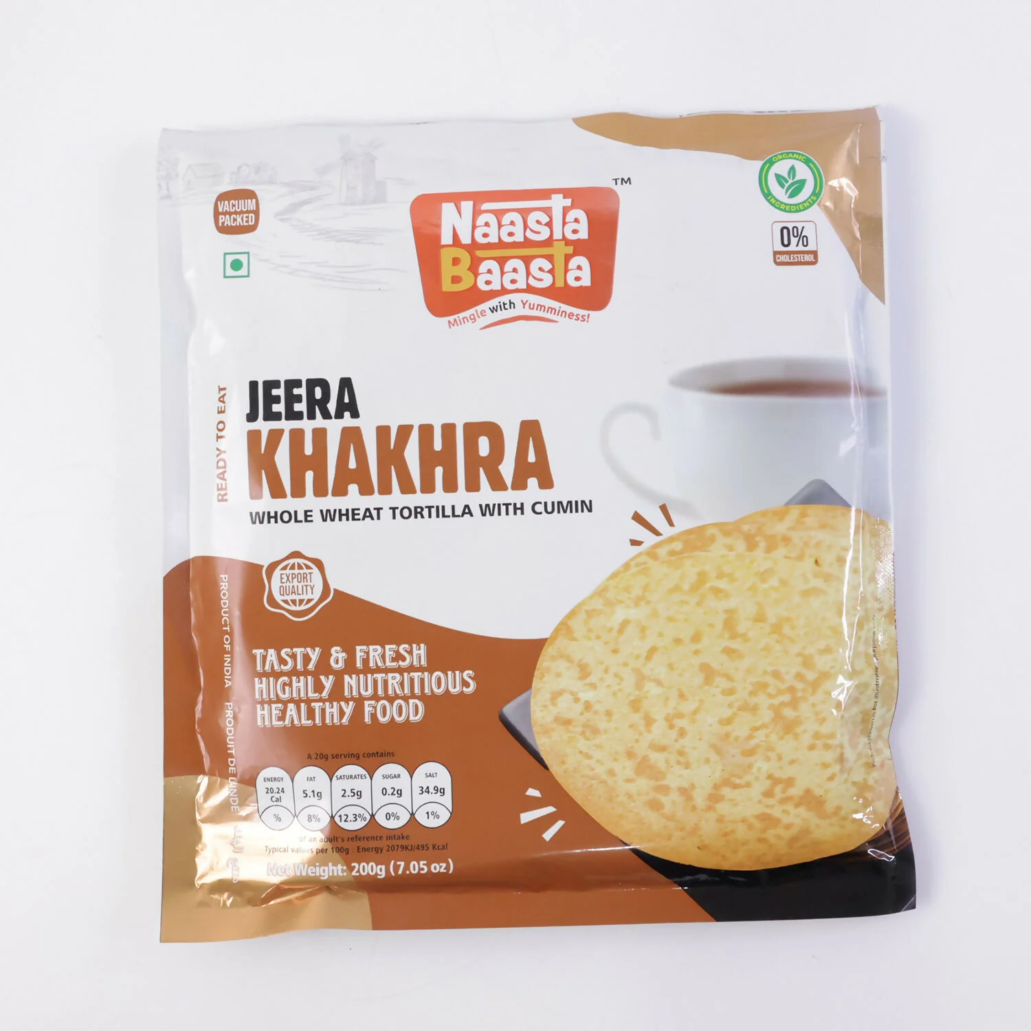 Jeera Khakhra – Whole Wheat Snack with Cumin for Healthy Bites - Image 5