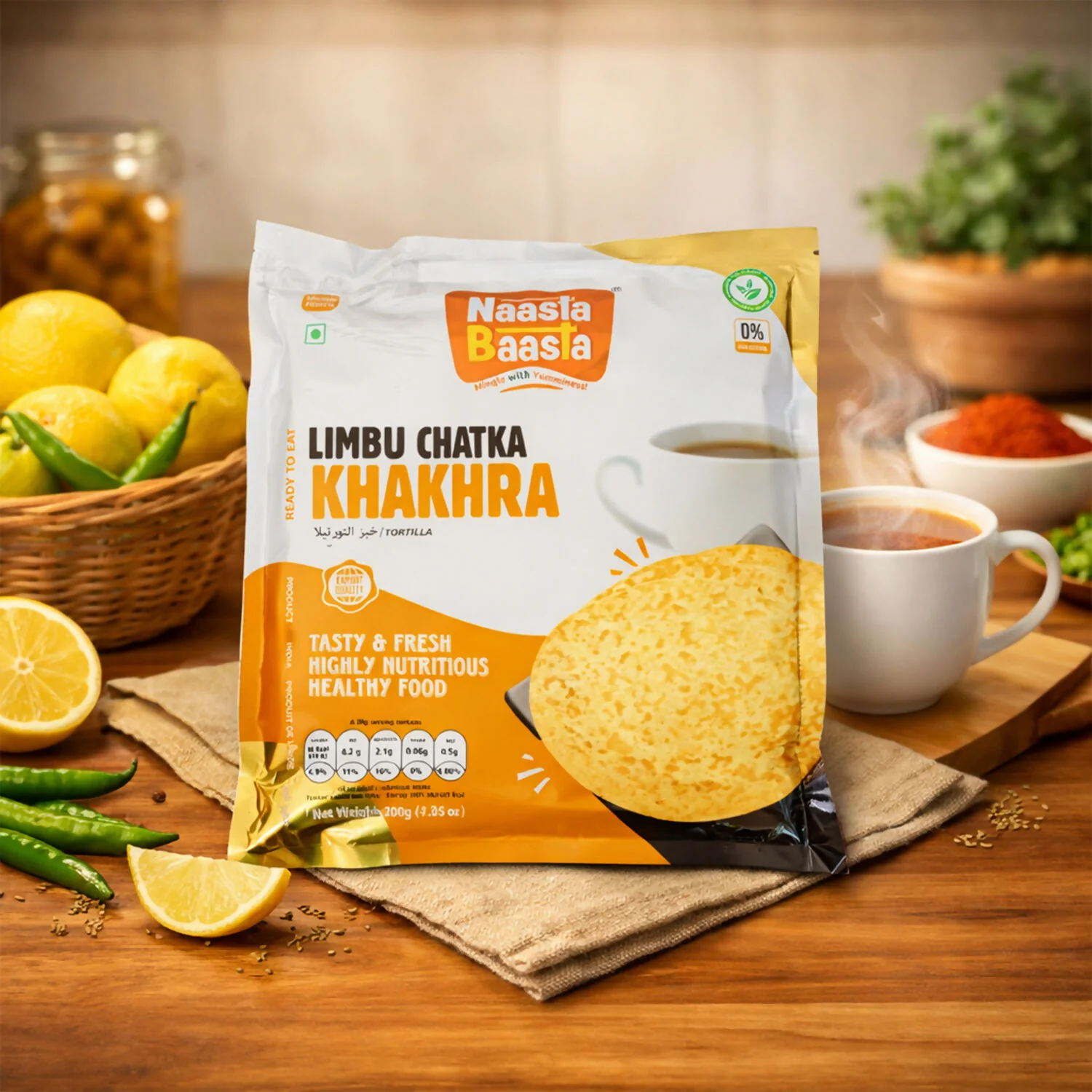 Lemon Crispy Snack – Tangy & Healthy, Made with Wholegrains - Image 2