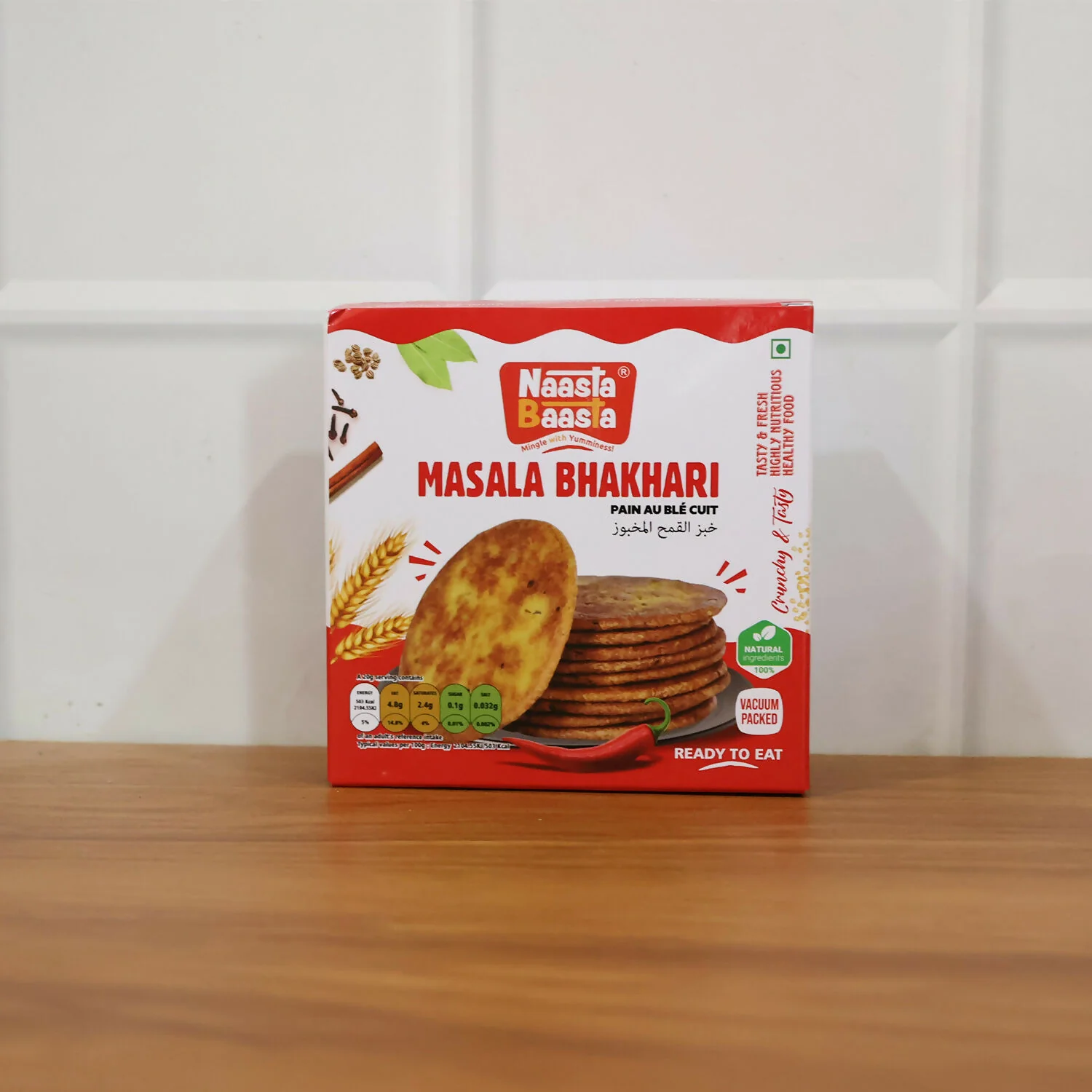 Naasta Baasta Masala Bhakhari – Crispy & Flavourful Snack - Image 6