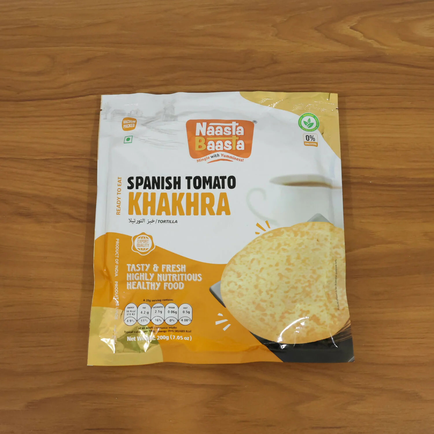 Naasta Baasta Spanish Tomato Khakhra – Healthy & Crispy Snack for Instant Enjoyment - Image 6