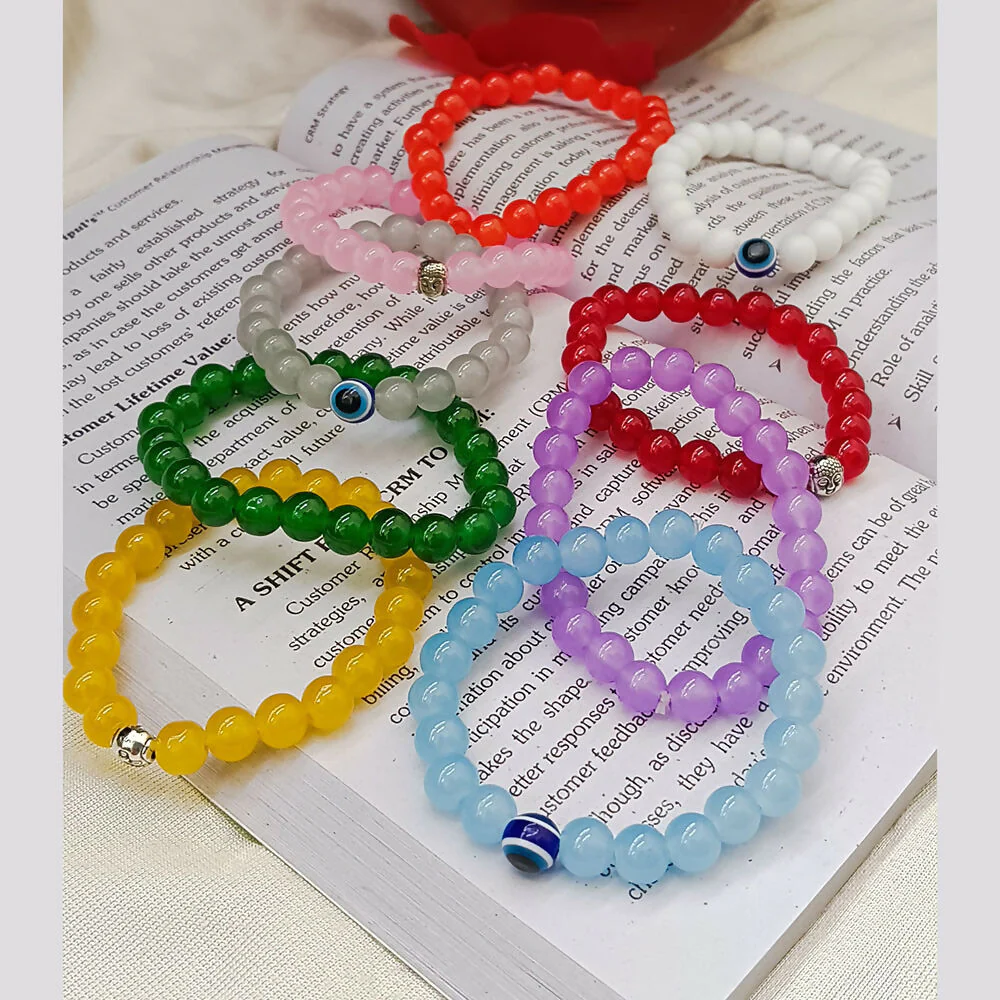 Navratri 9 Colors Bracelet Combo – Festive Multicolor Set for Women - Image 4