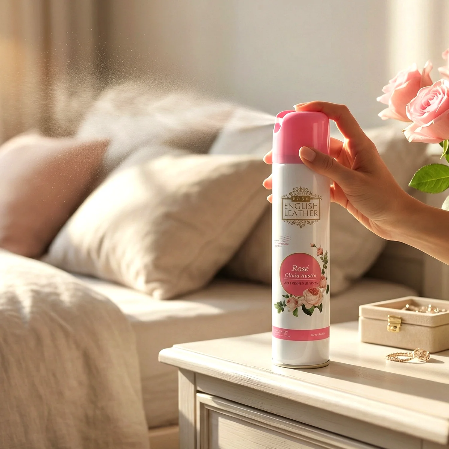 Air Freshener Spray – Long Lasting Floral Rose Fragrance - Image 6